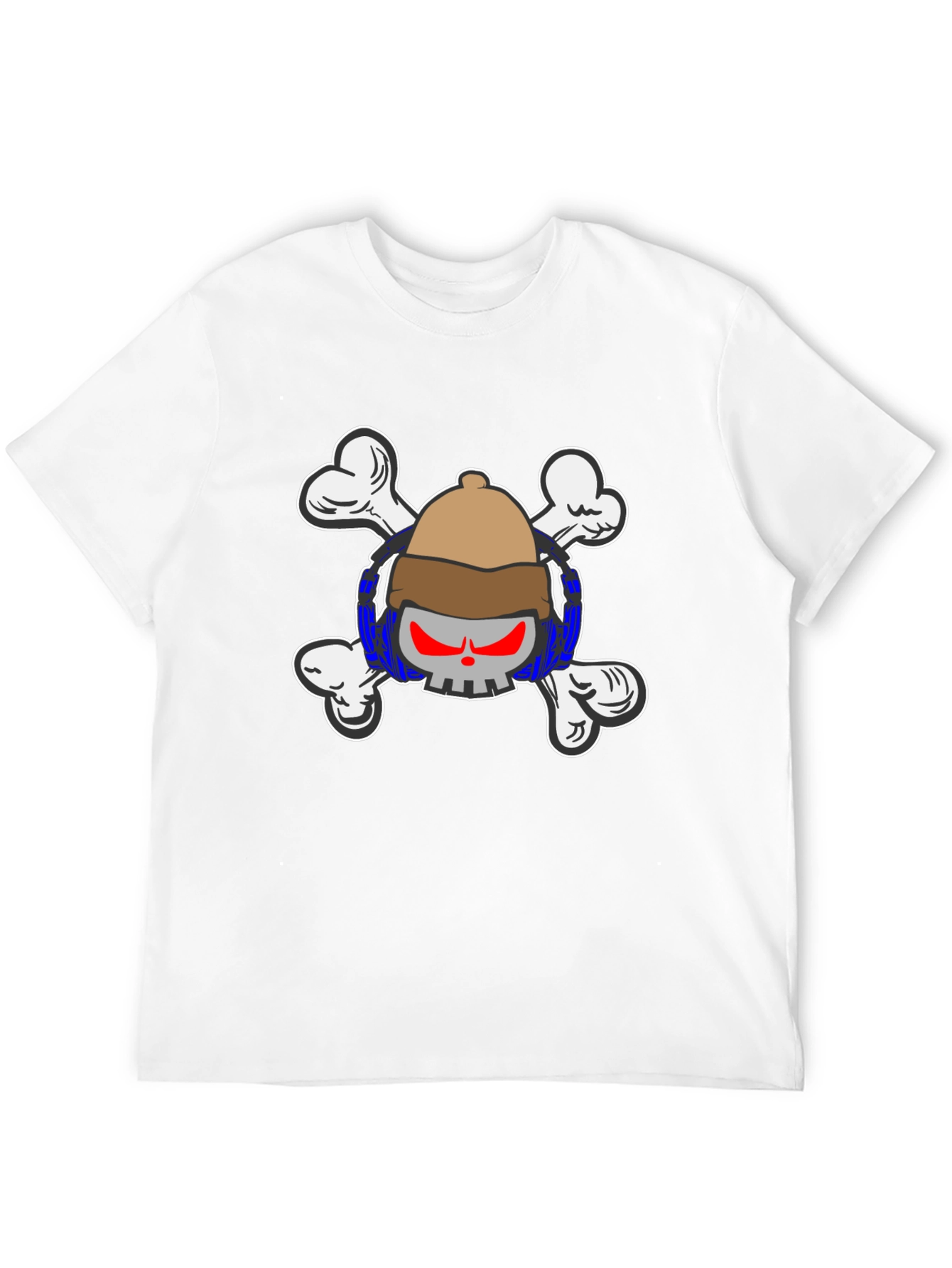 Skull & Crossbones T-Shirt - Pirate Design