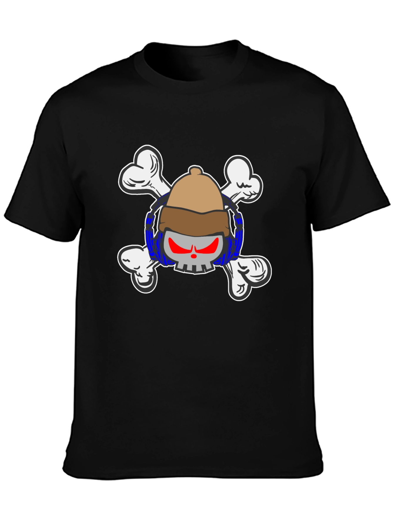 Skull & Crossbones T-Shirt - Pirate Design