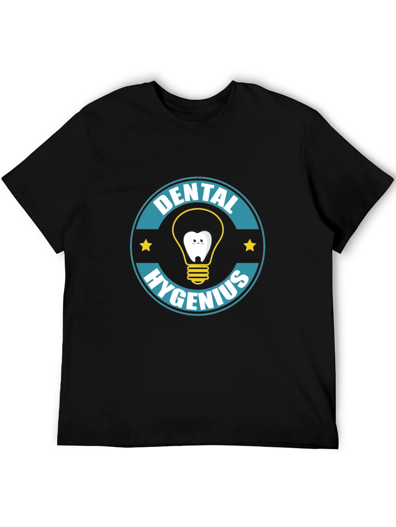 Dental Hygenius Graphic T-Shirt - Black