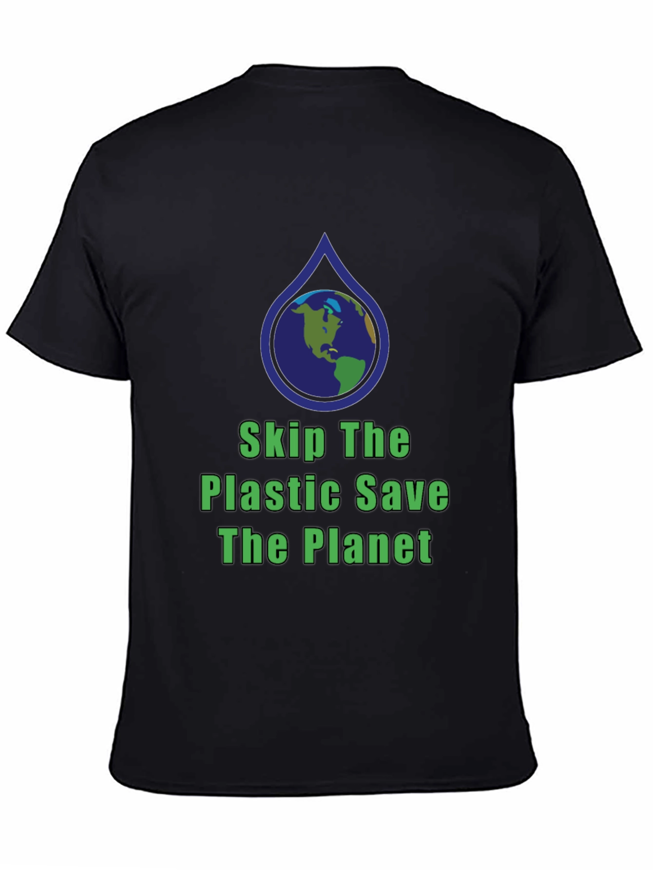 Eco-Friendly Save The Planet Graphic T-Shirt