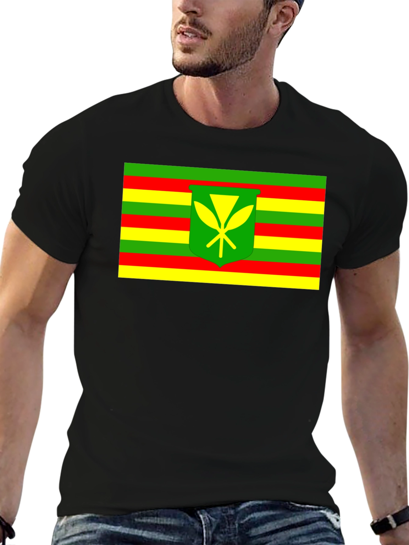 Hawaii Kanaka Maoli Flag T-Shirt