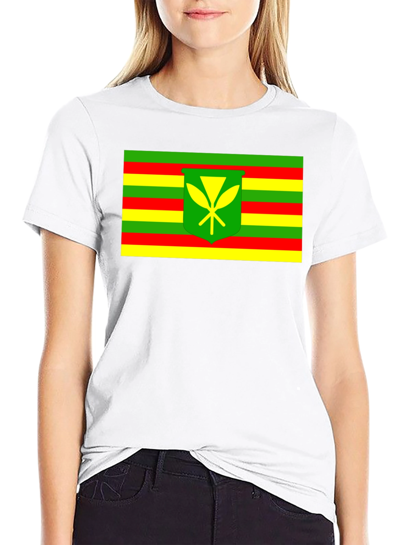 Hawaii Kanaka Maoli Flag T-Shirt
