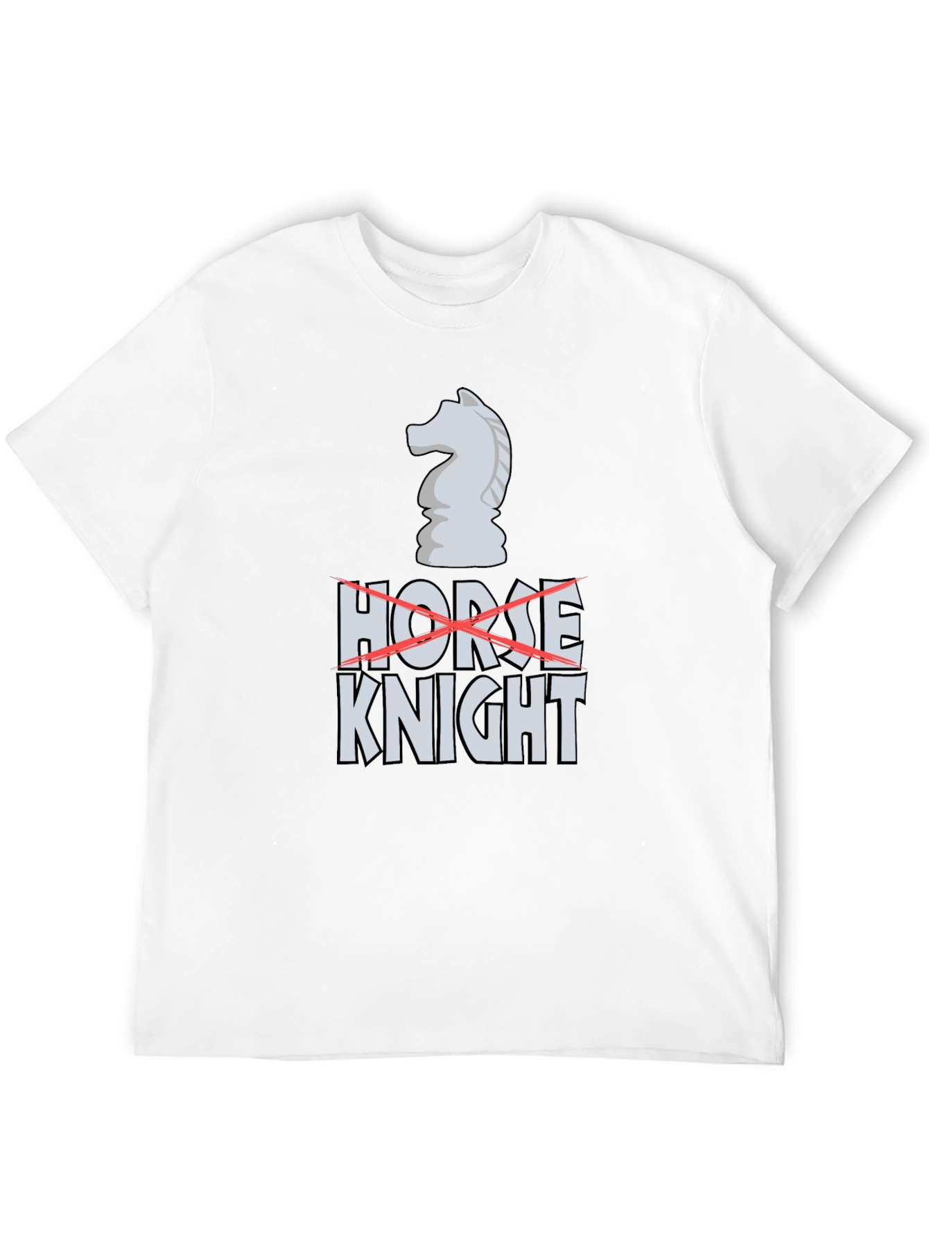 Chess Knight Graphic T-Shirt - No Horse!