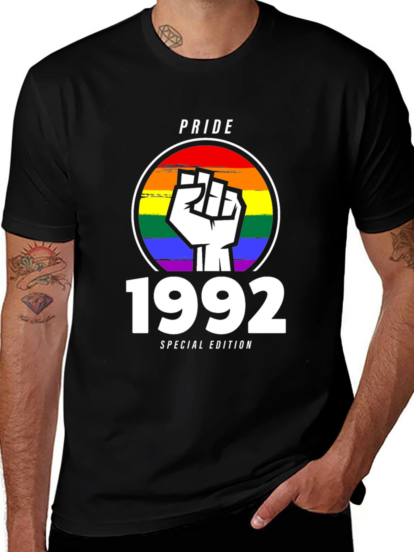 Pride 1992 Special Edition Black T-Shirt