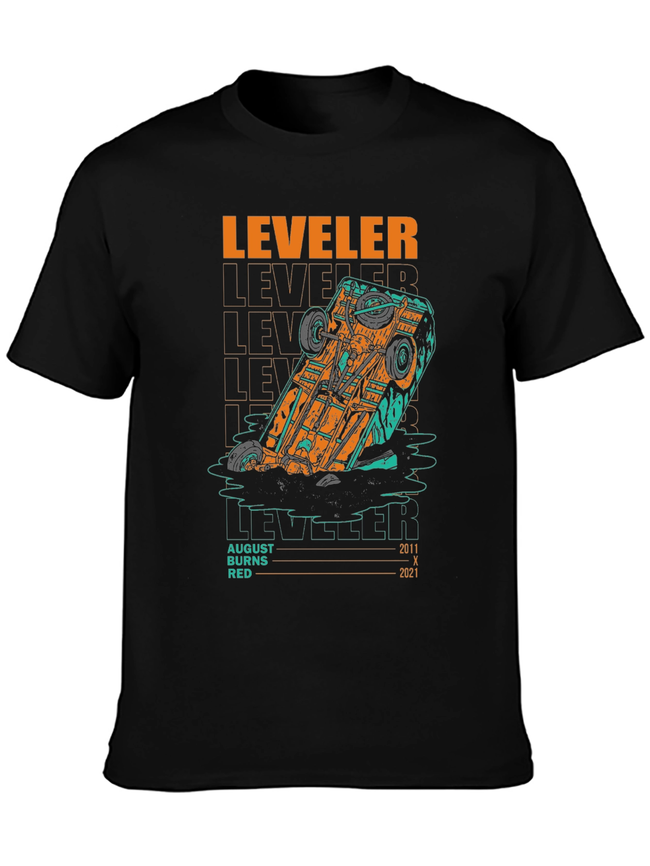 August Burns Red Leveler Black T-Shirt