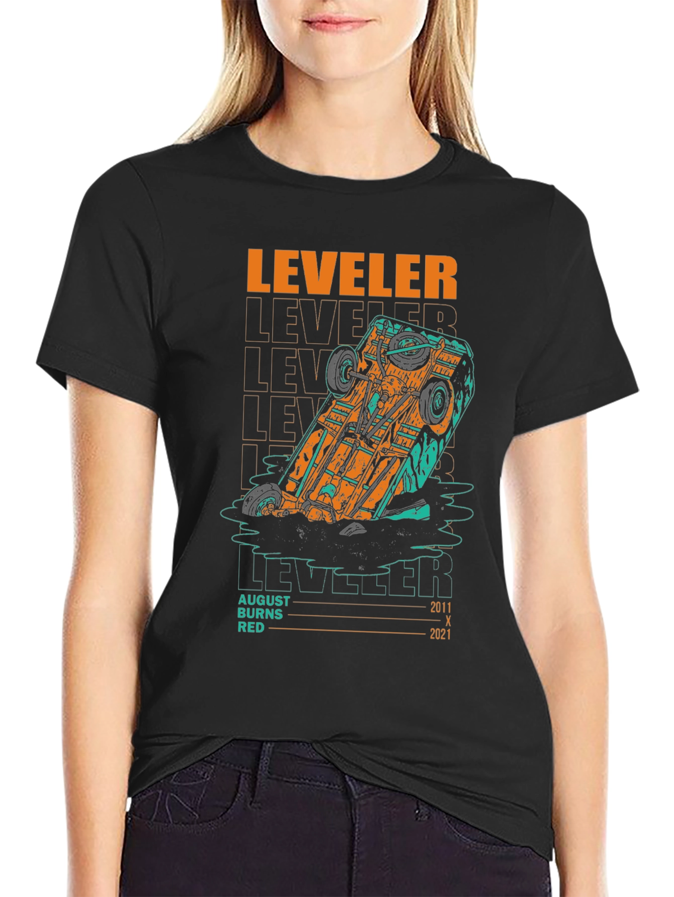August Burns Red Leveler Black T-Shirt
