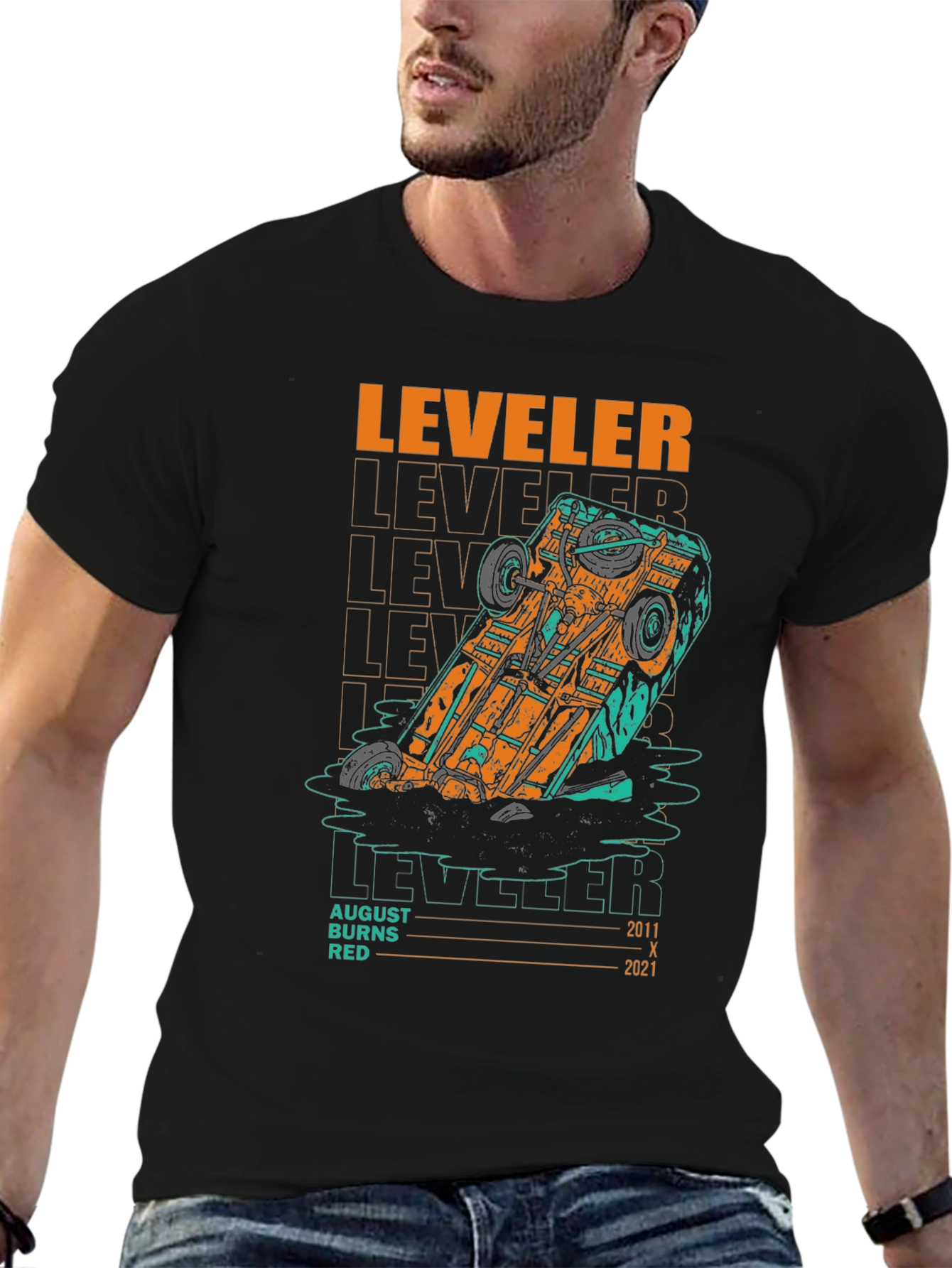 August Burns Red Leveler Black T-Shirt