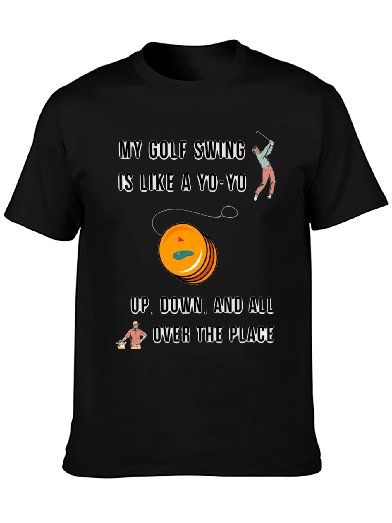 Golf Swing Yo-Yo T-Shirt