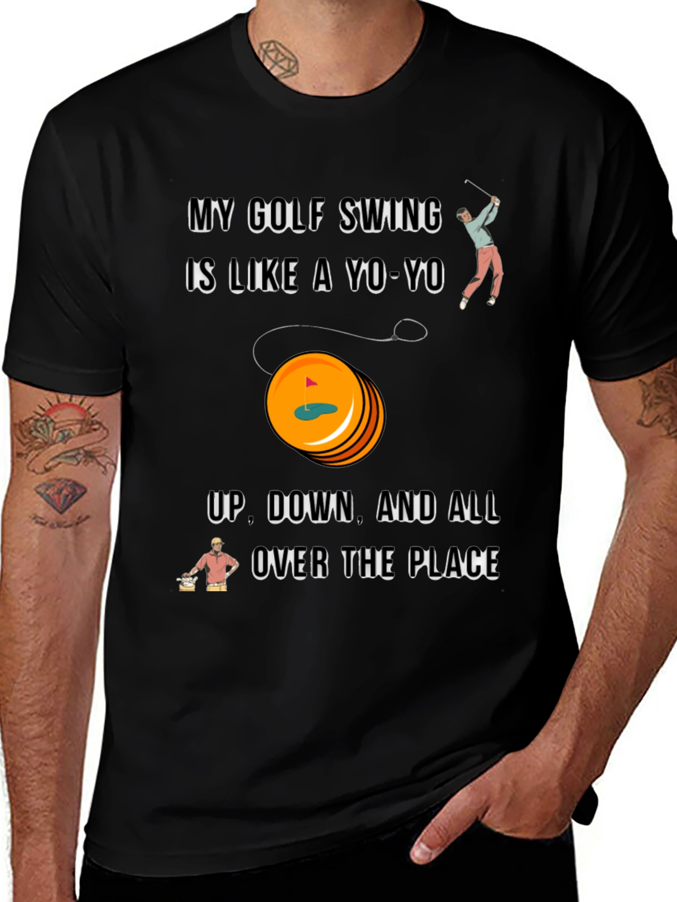Golf Swing Yo-Yo T-Shirt