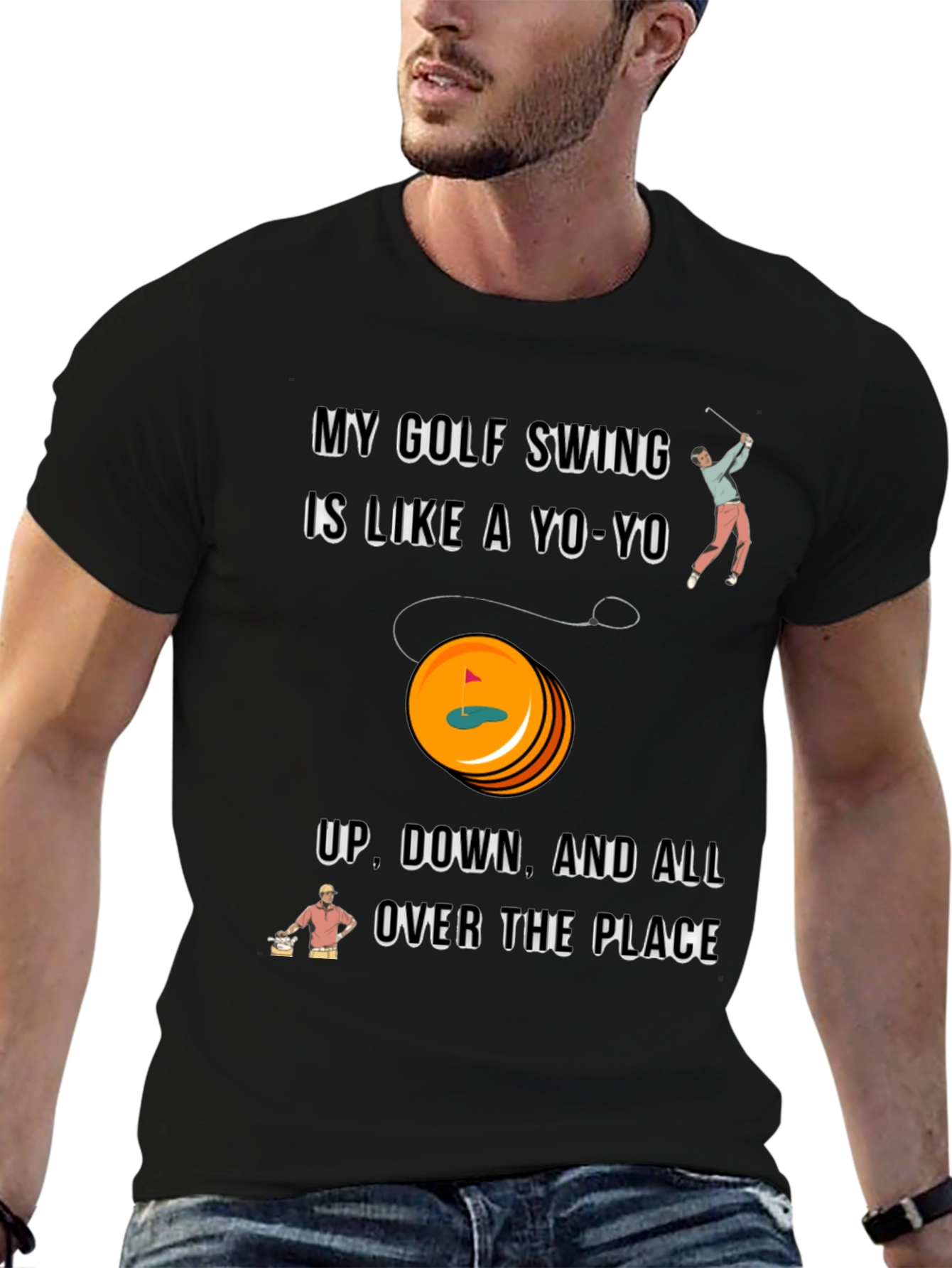 Golf Swing Yo-Yo T-Shirt