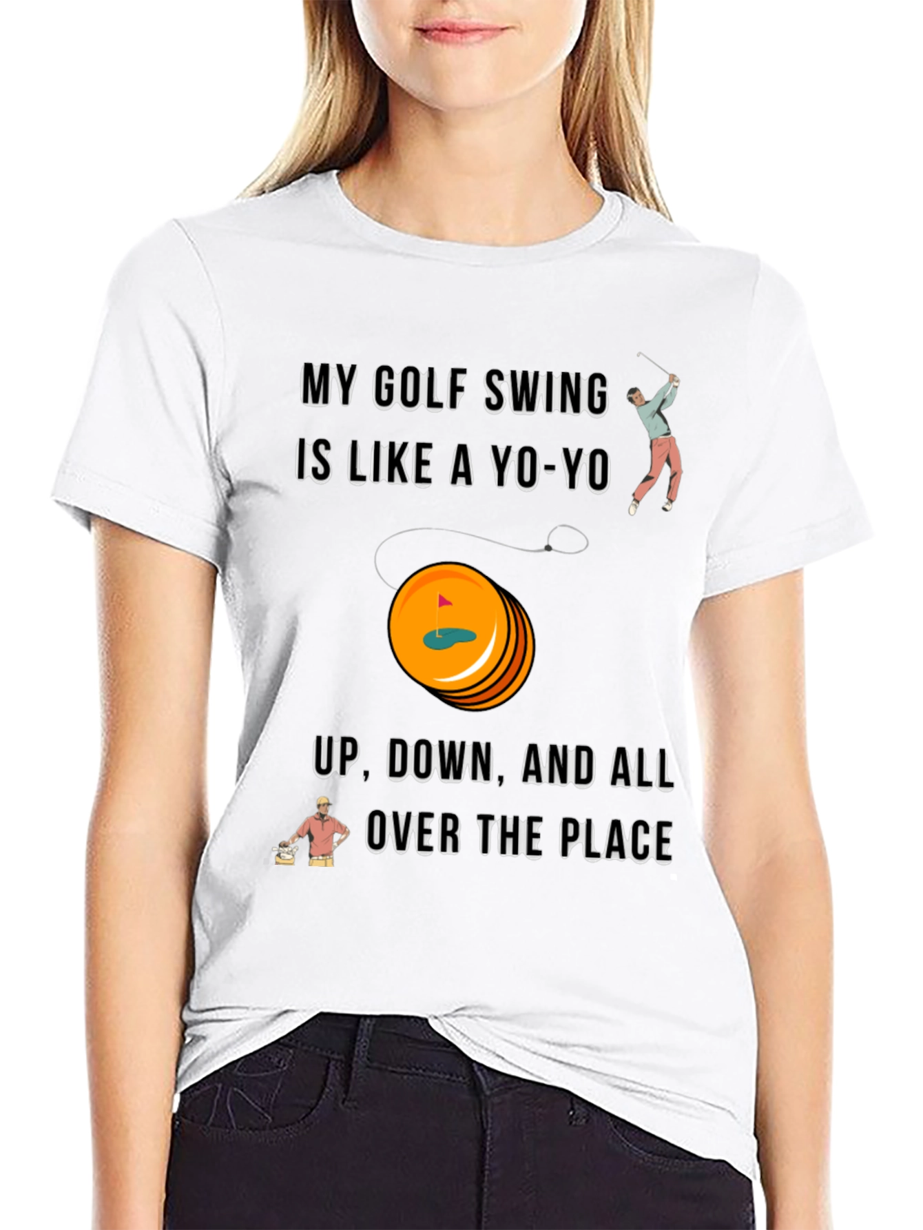 Golf Swing Yo-Yo T-Shirt