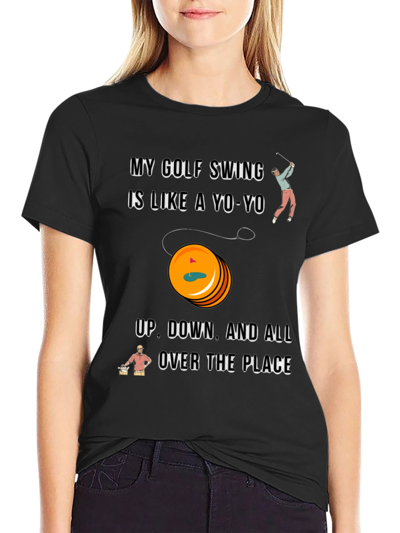 Golf Swing Yo-Yo T-Shirt