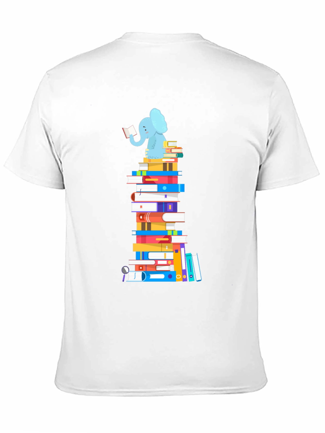 Bookworm Elephant T-Shirt