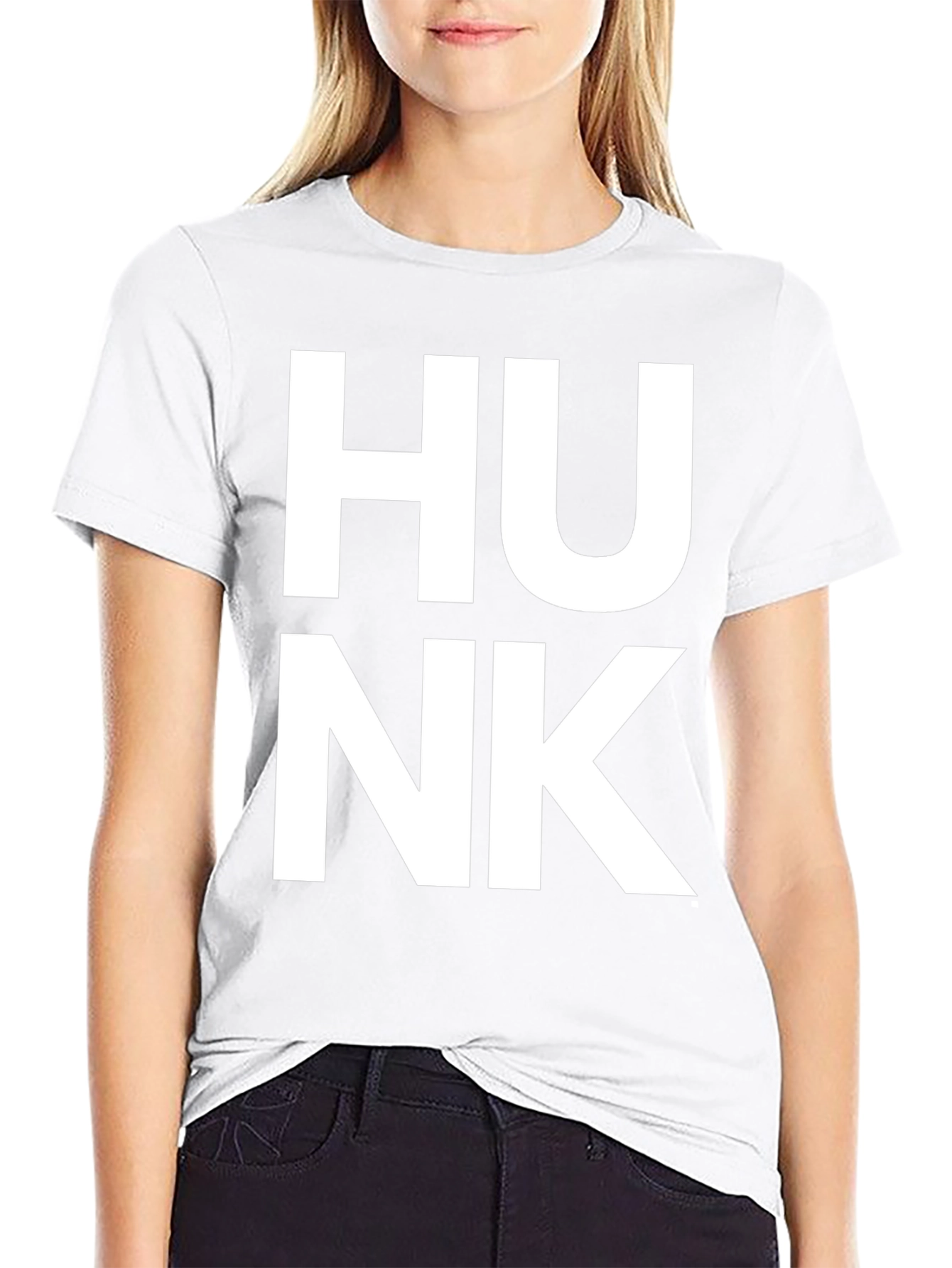 HUNK Graphic Tee - Bold Statement Shirt