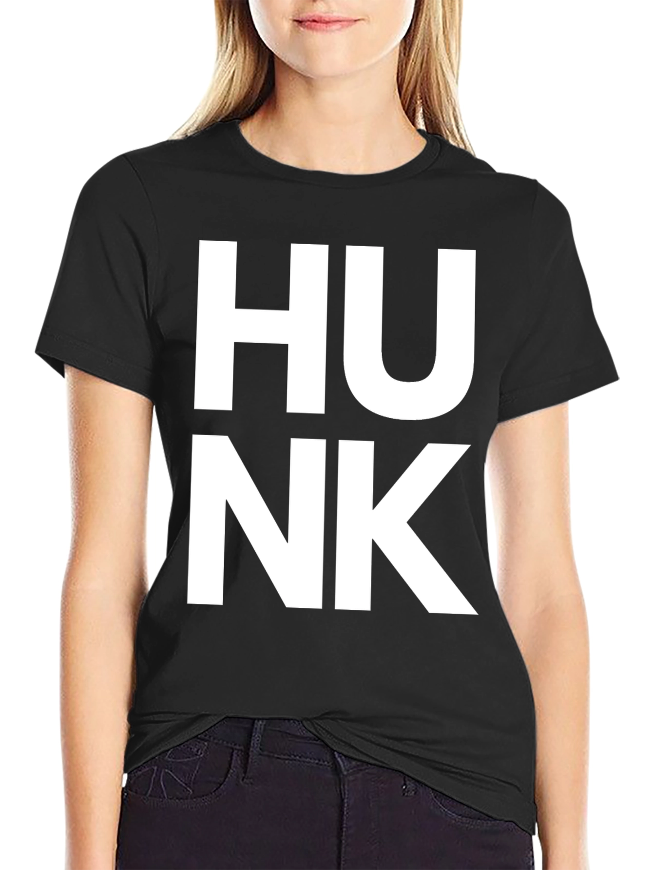 HUNK Graphic Tee - Bold Statement Shirt