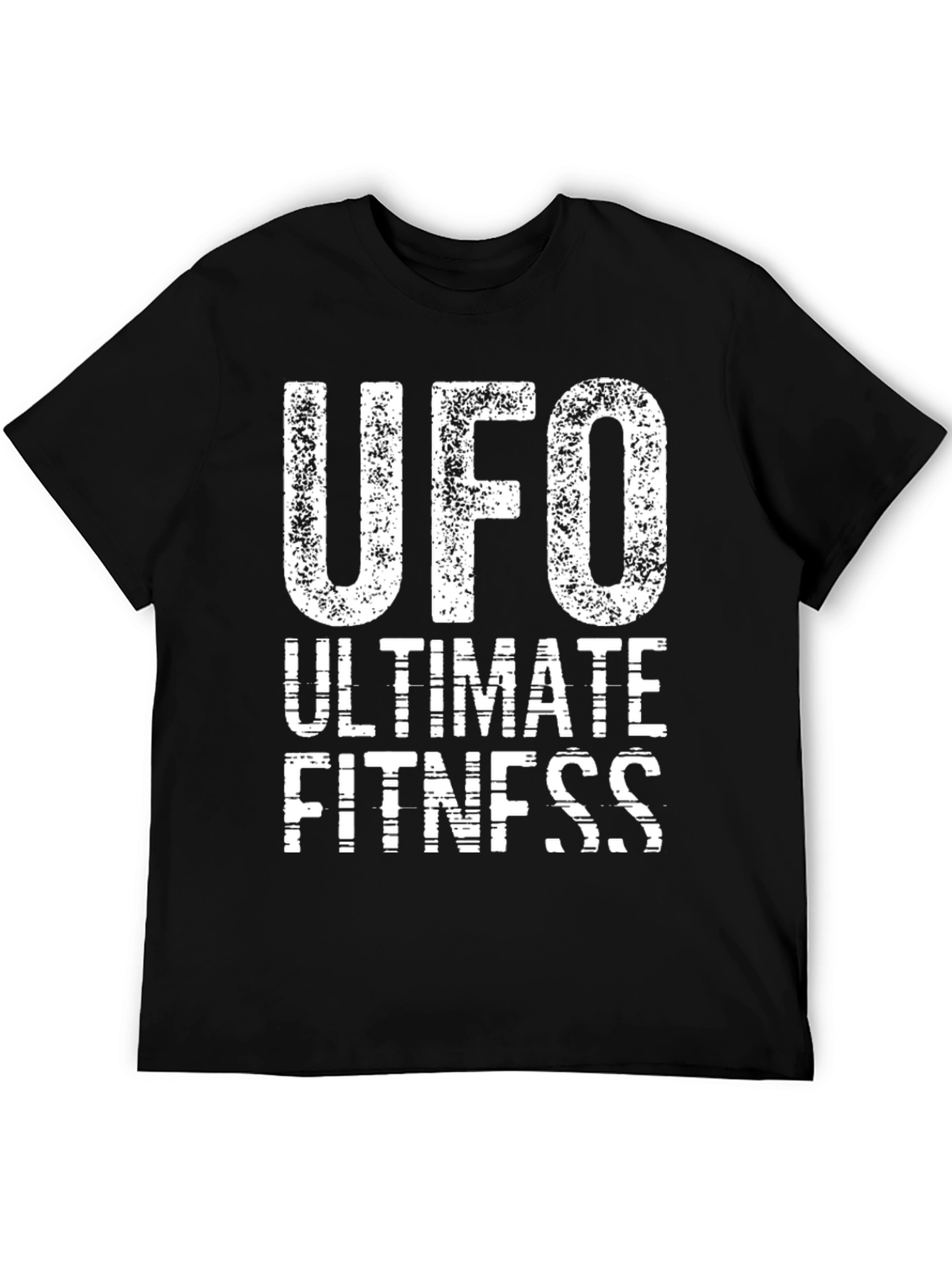 UFO Ultimate Fitness Black T-Shirt