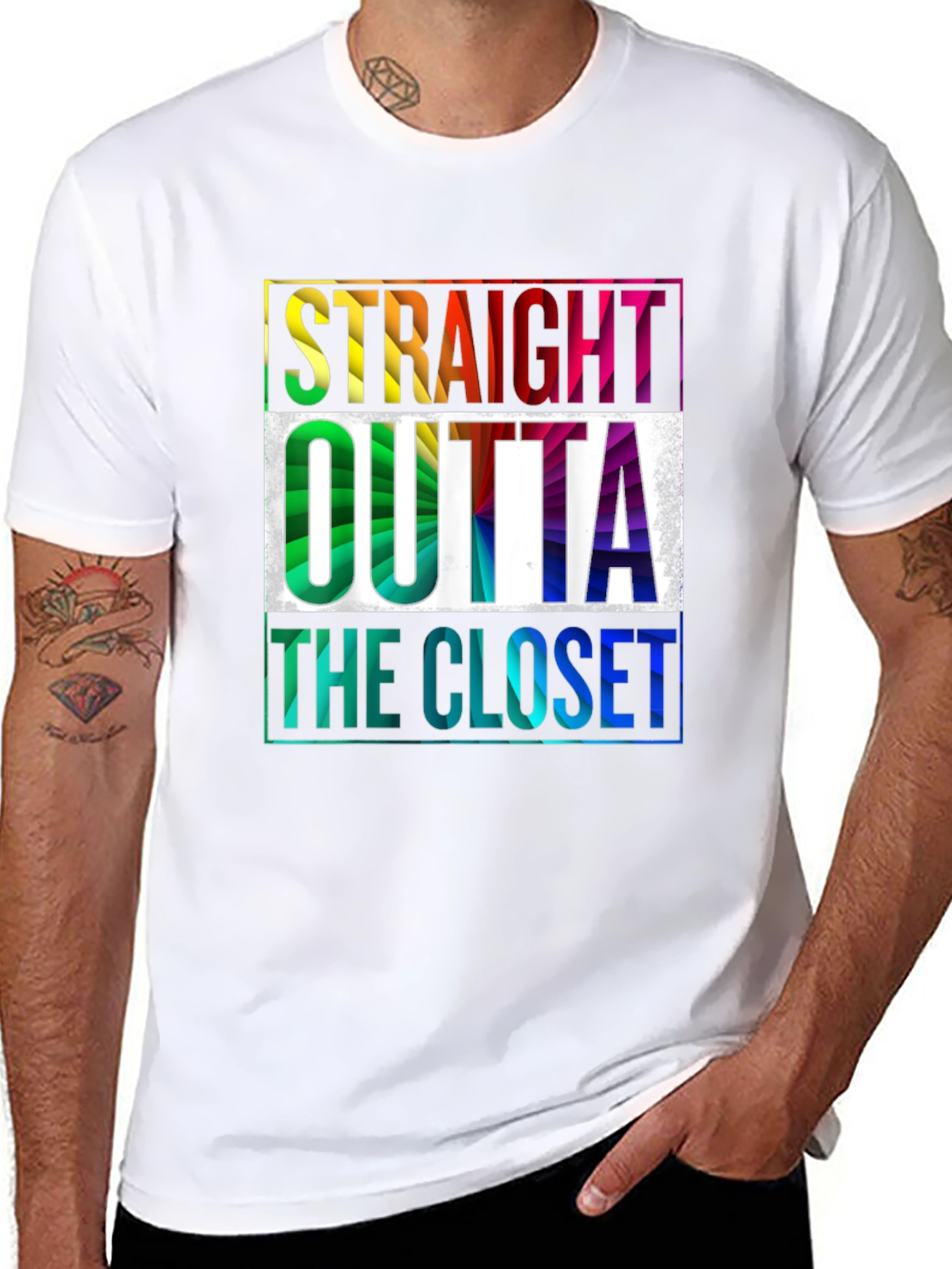 Straight Outta The Closet Pride T-Shirt