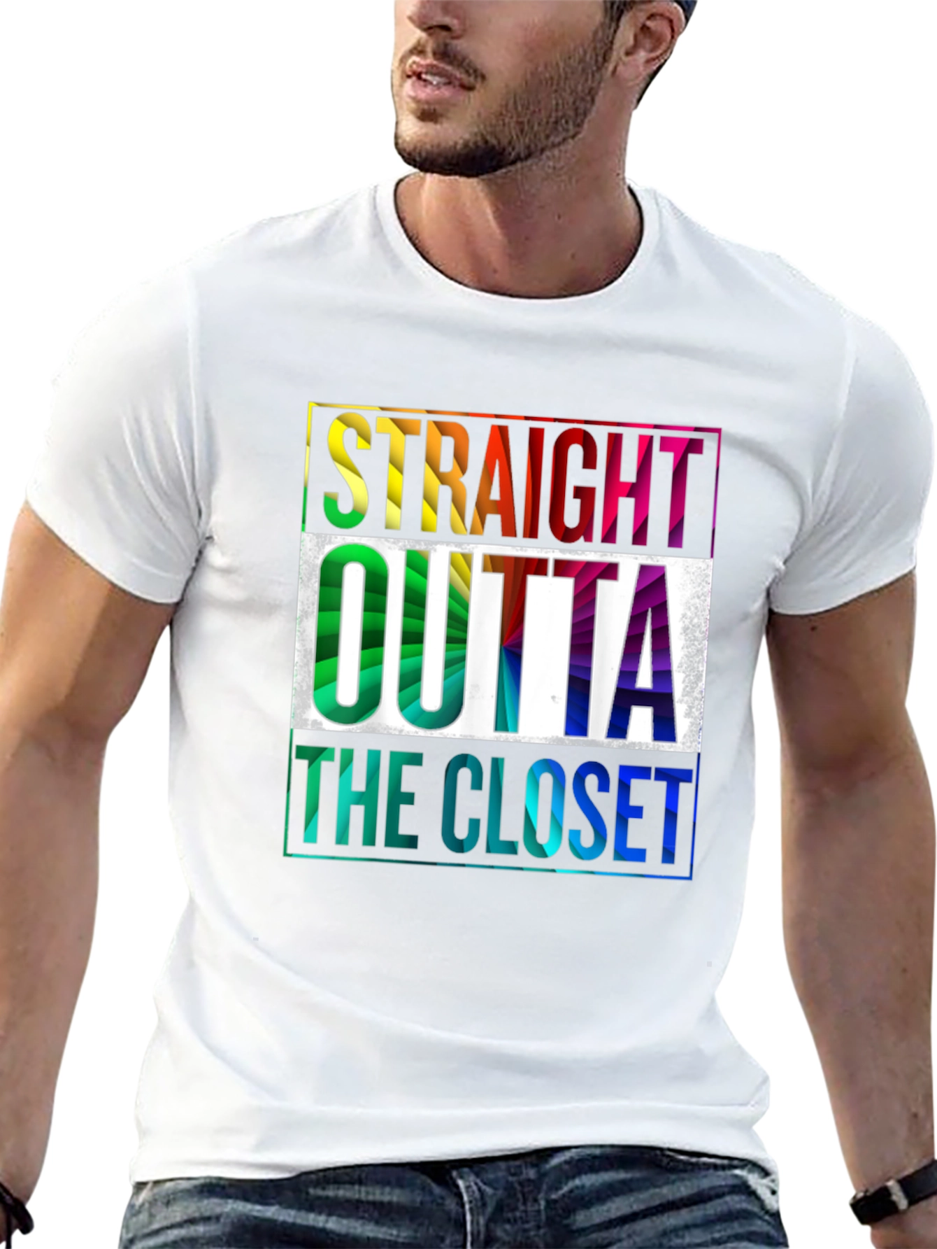 Straight Outta The Closet Pride T-Shirt