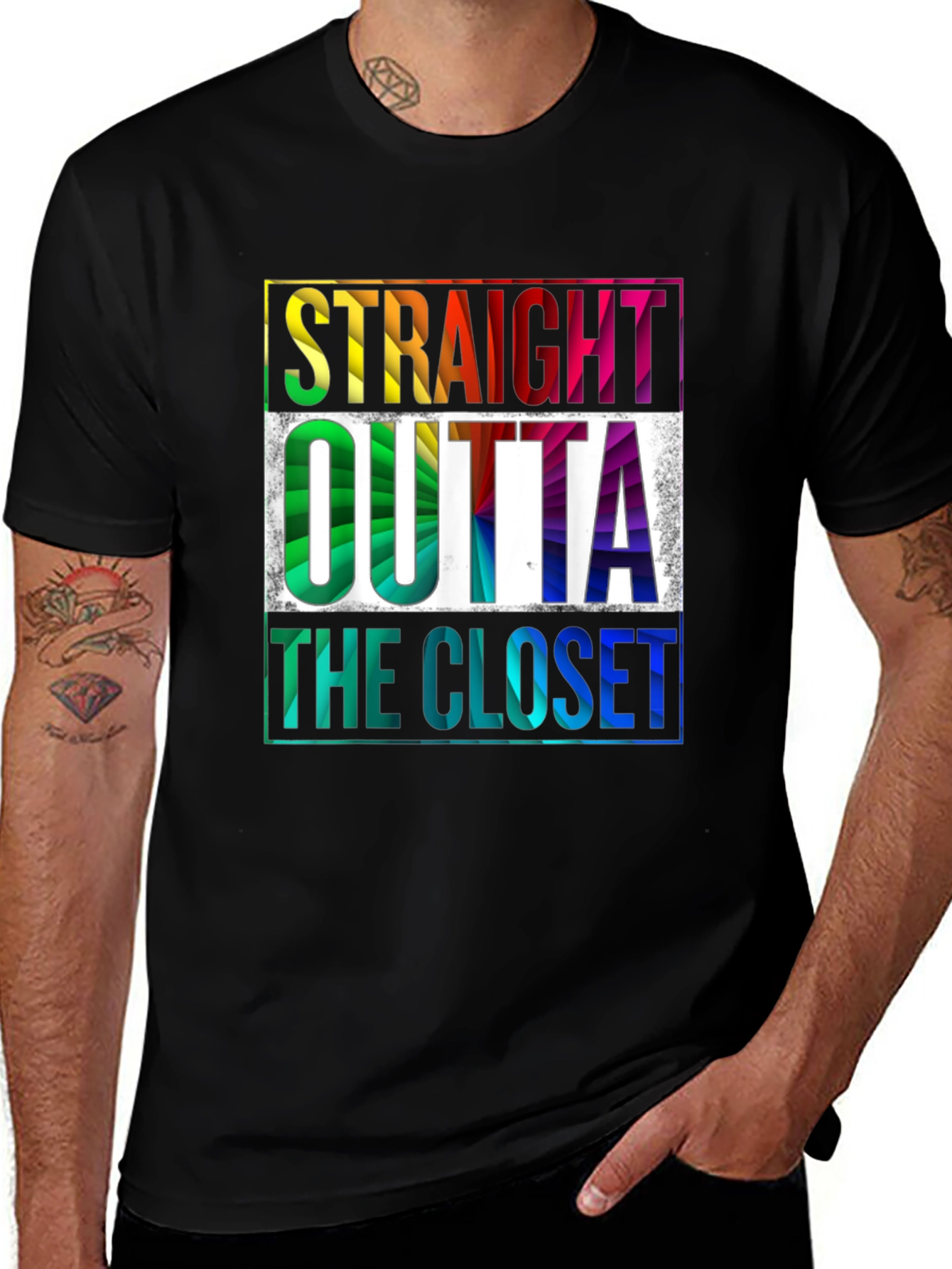 Straight Outta The Closet Pride T-Shirt