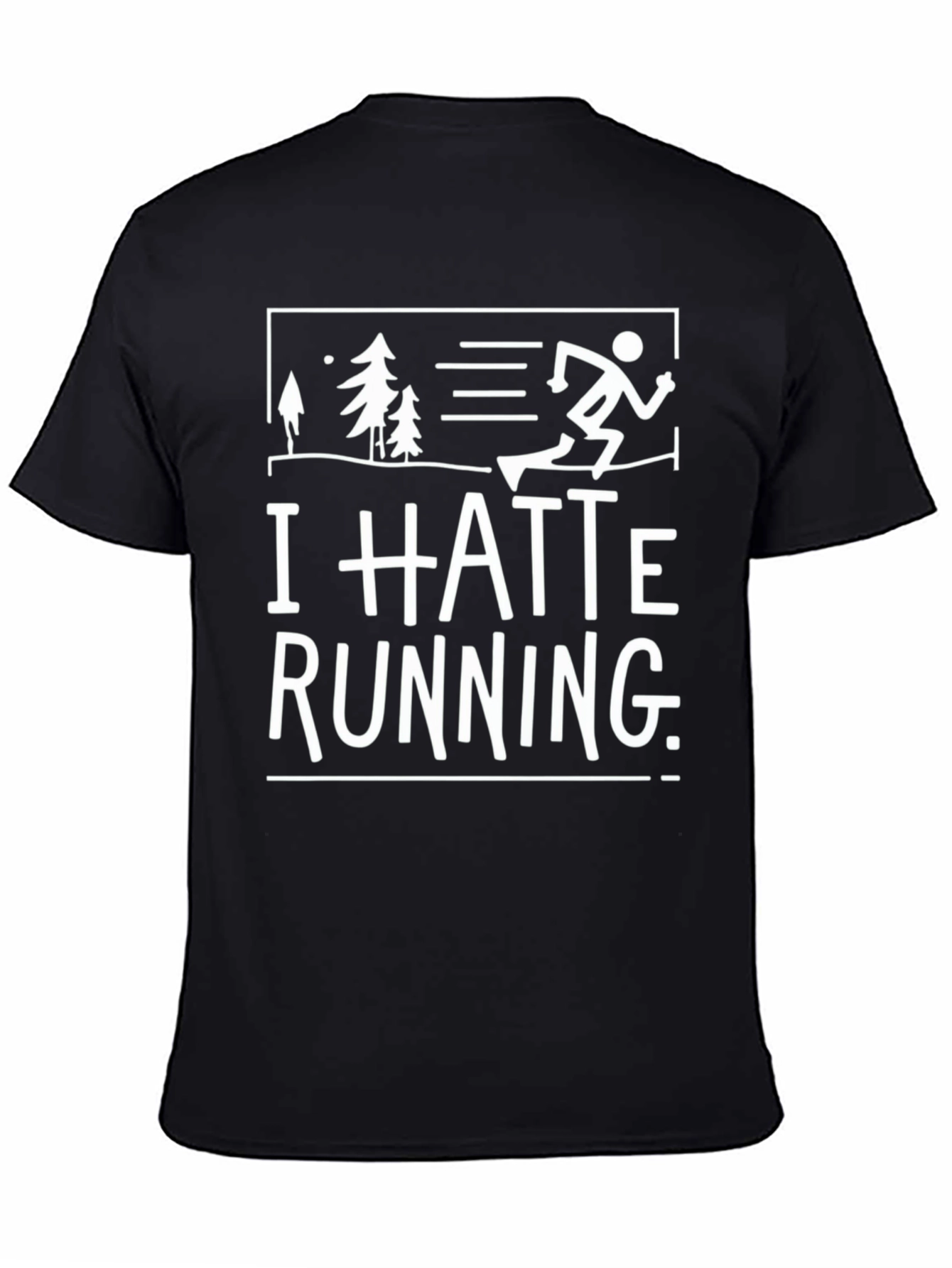 Funny I Hate Running T-Shirt