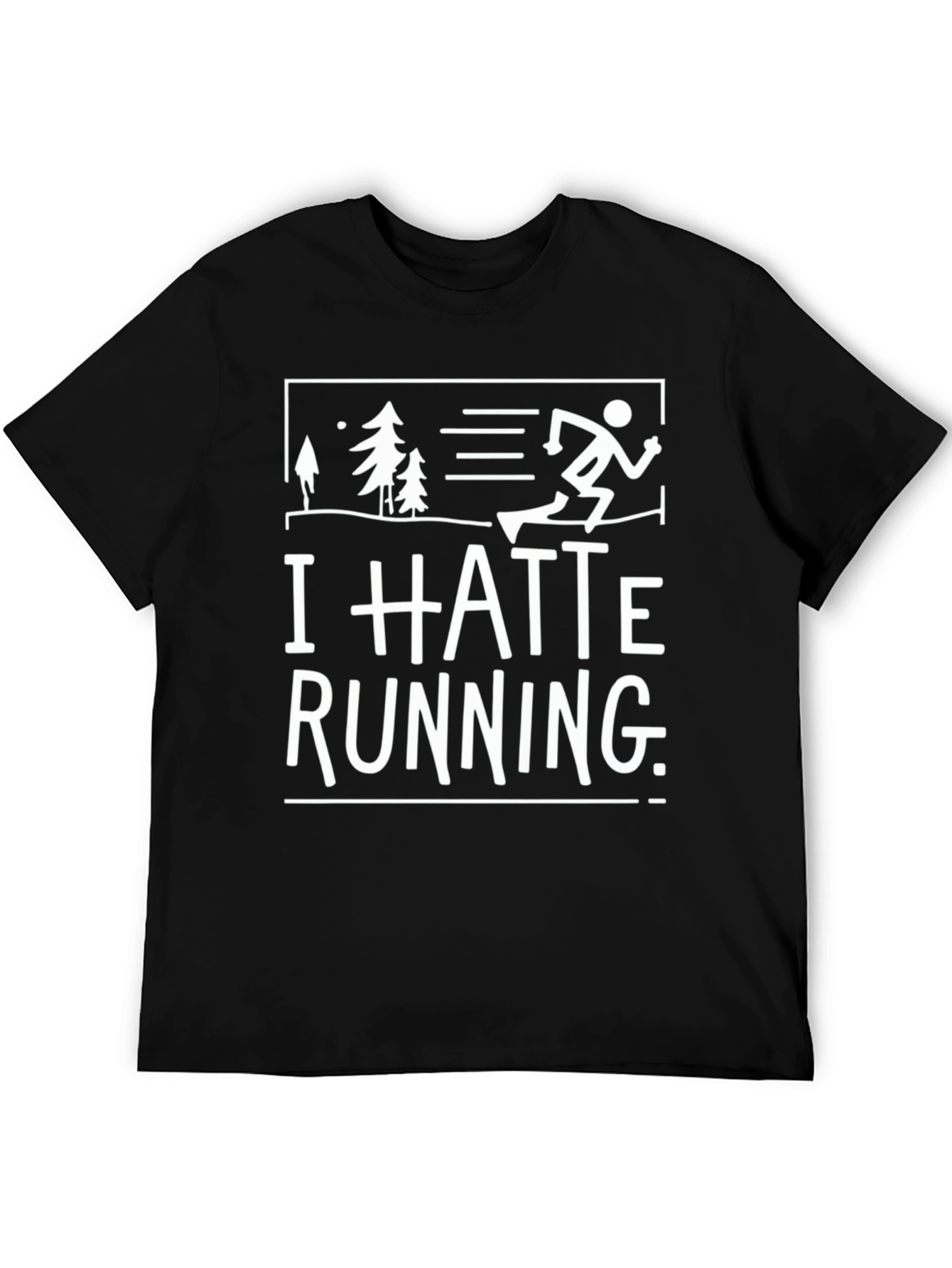 Funny I Hate Running T-Shirt
