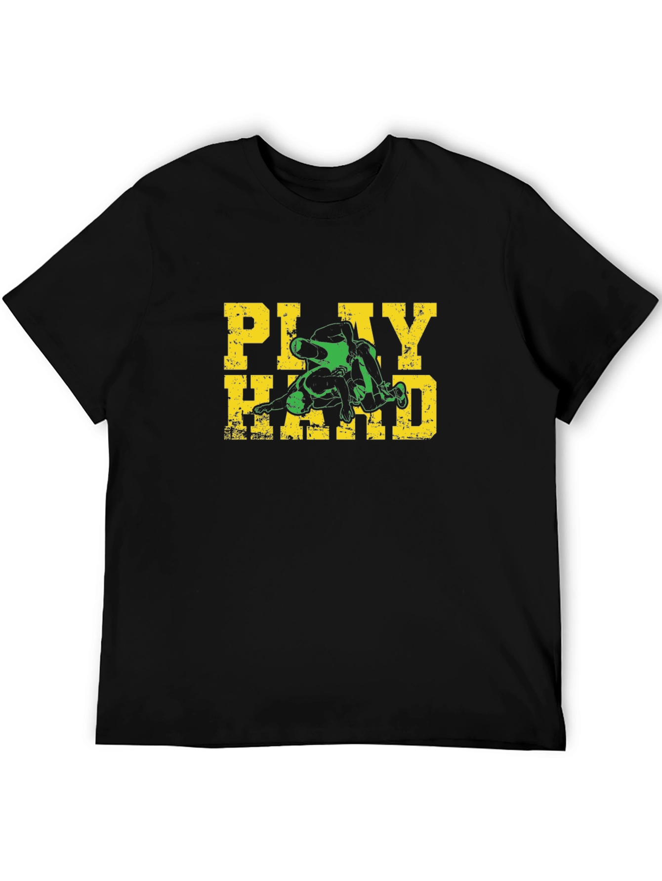 Play Hard Wrestling Graphic Tee