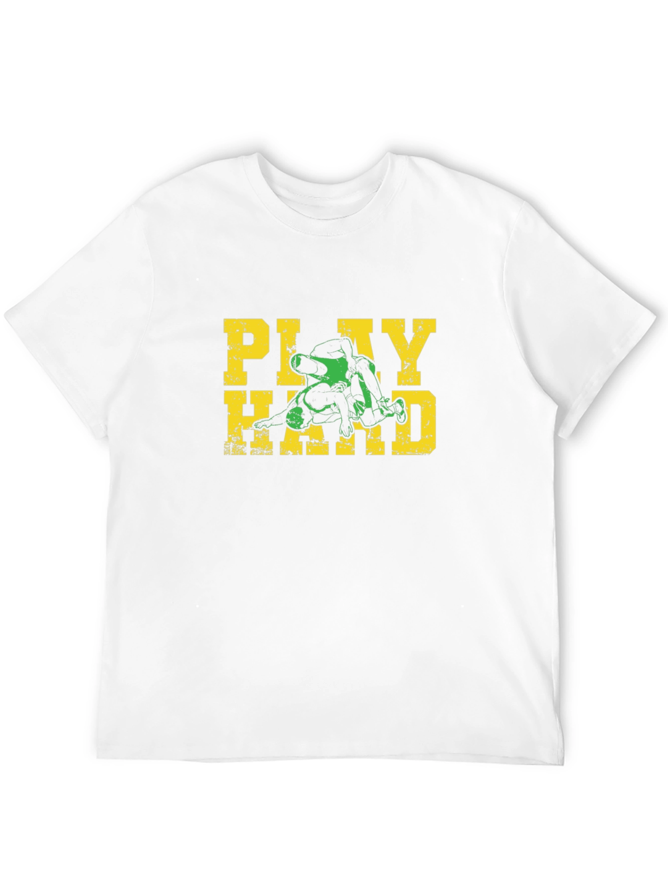Play Hard Wrestling Graphic Tee