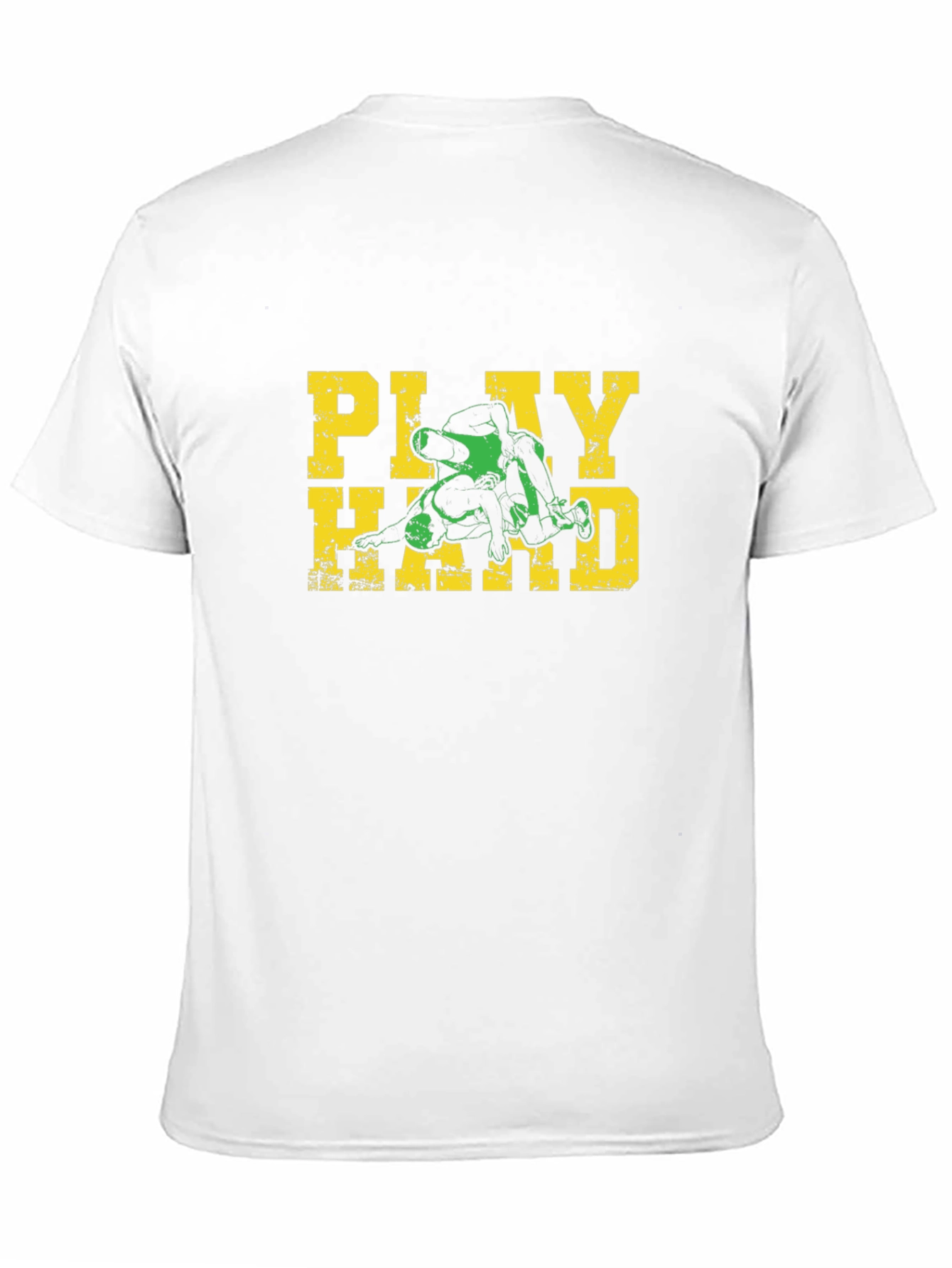 Play Hard Wrestling Graphic Tee