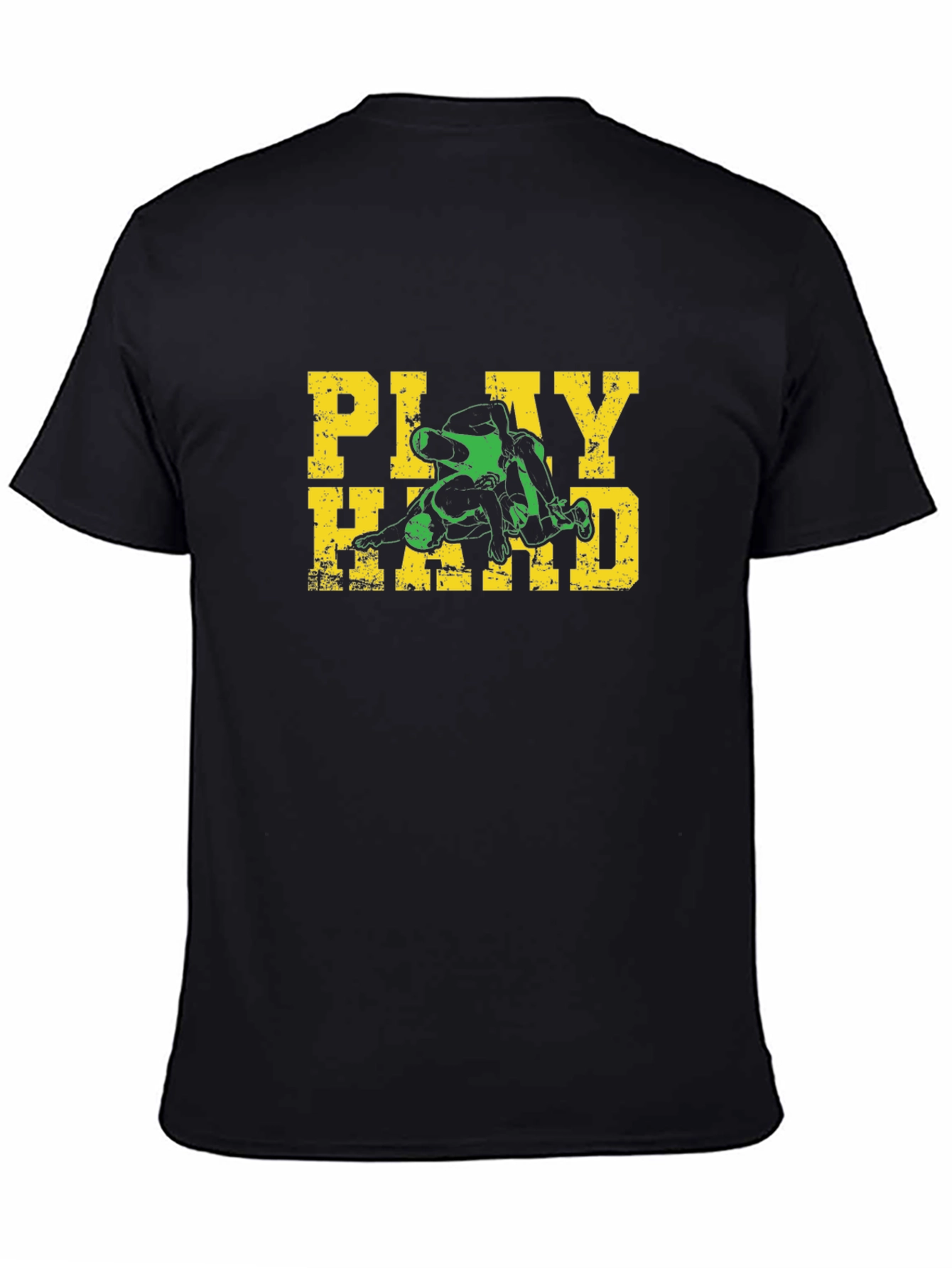 Play Hard Wrestling Graphic Tee