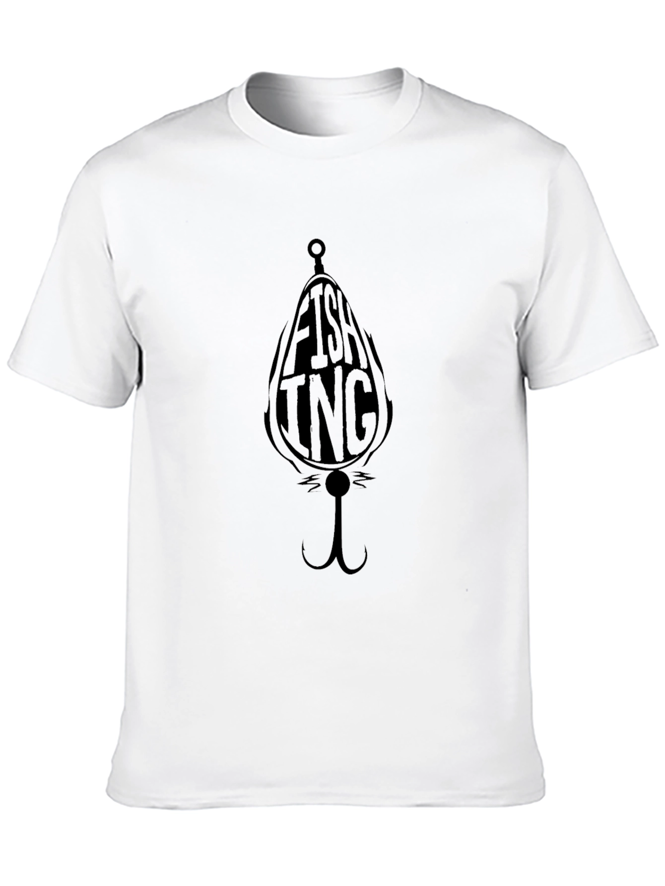 Fishing INC Black Graphic T-Shirt