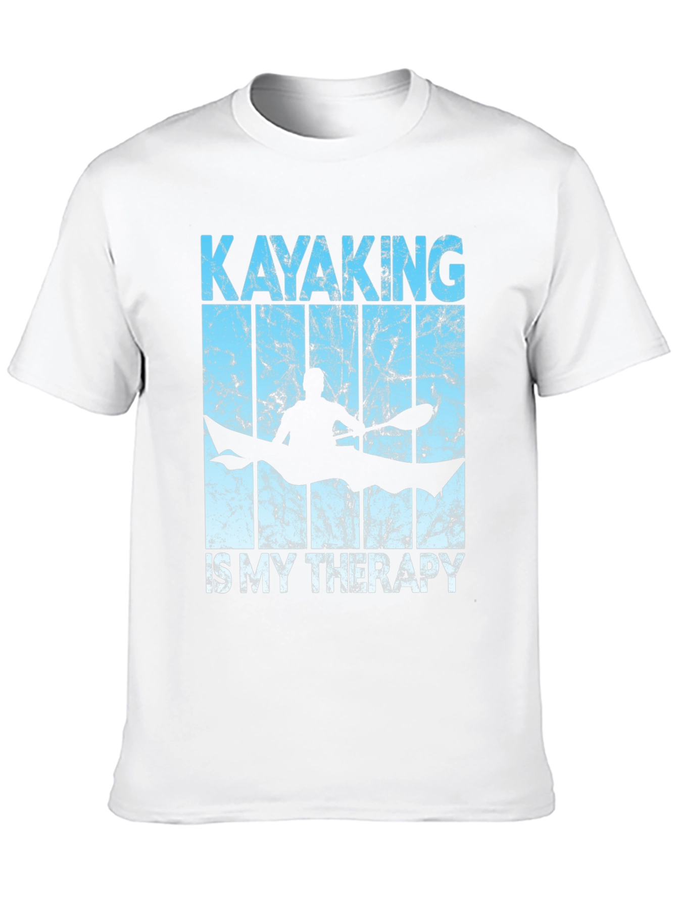 Kayaking Therapy T-Shirt - Black