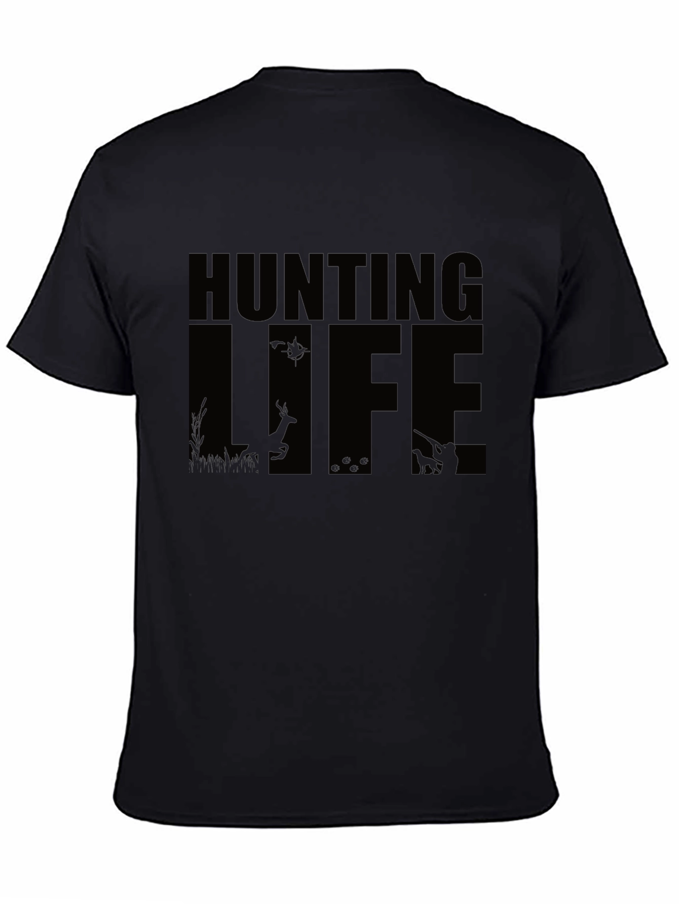 Hunting Life Graphic T-Shirt