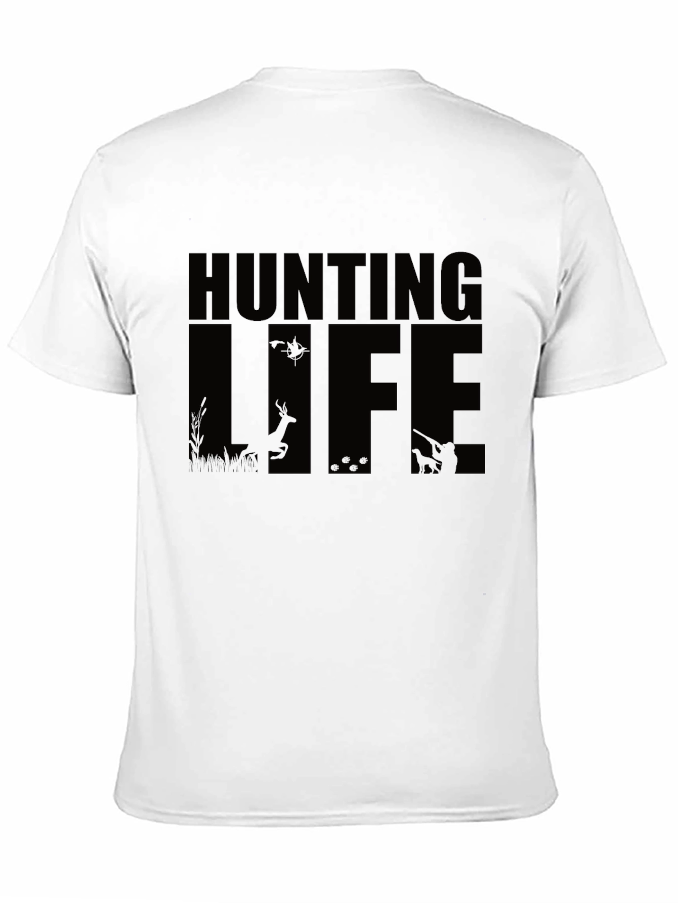 Hunting Life Graphic T-Shirt