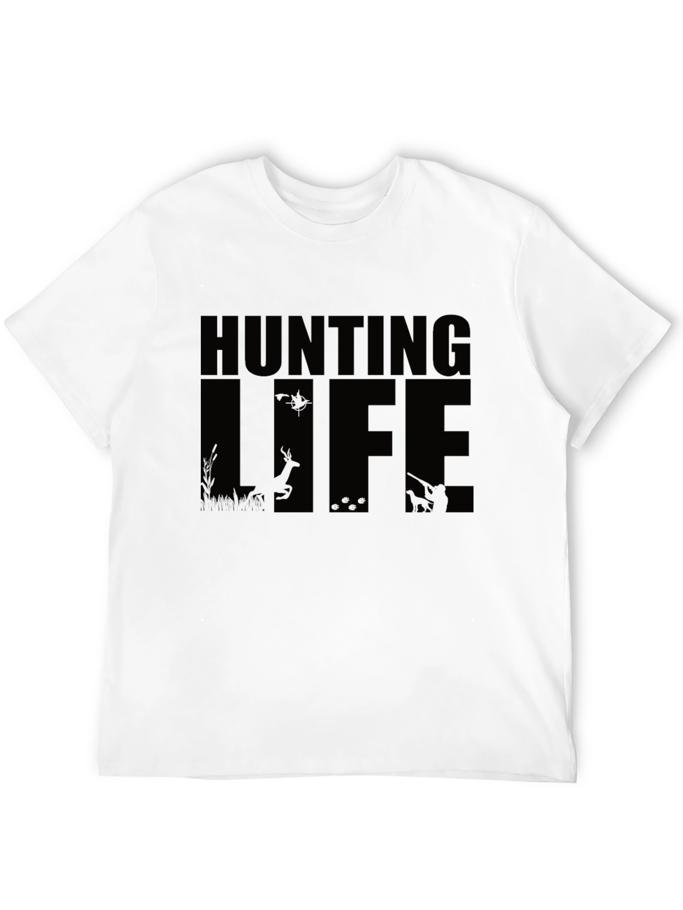 Hunting Life Graphic T-Shirt