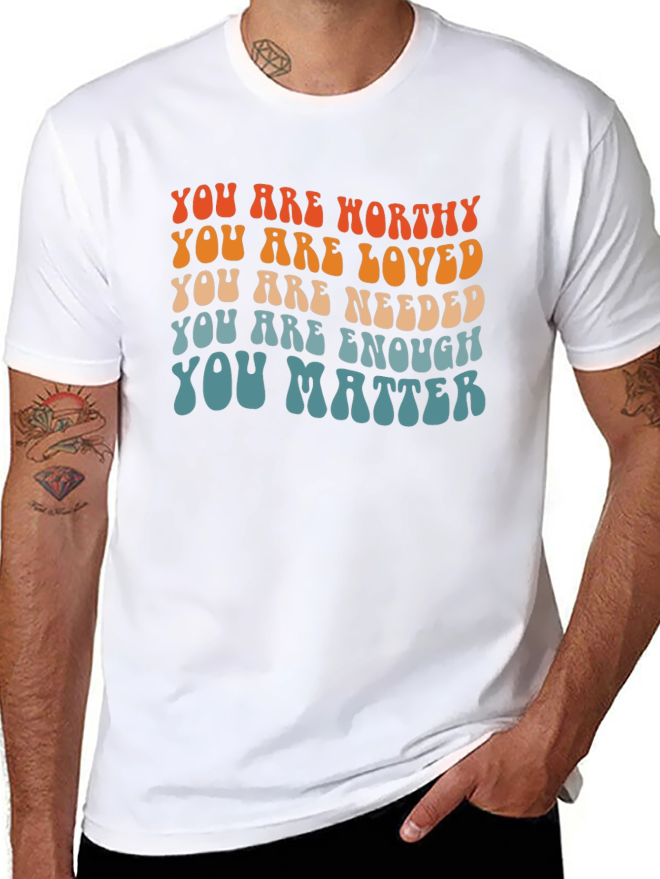 You Are Worthy Affirmation T-Shirt