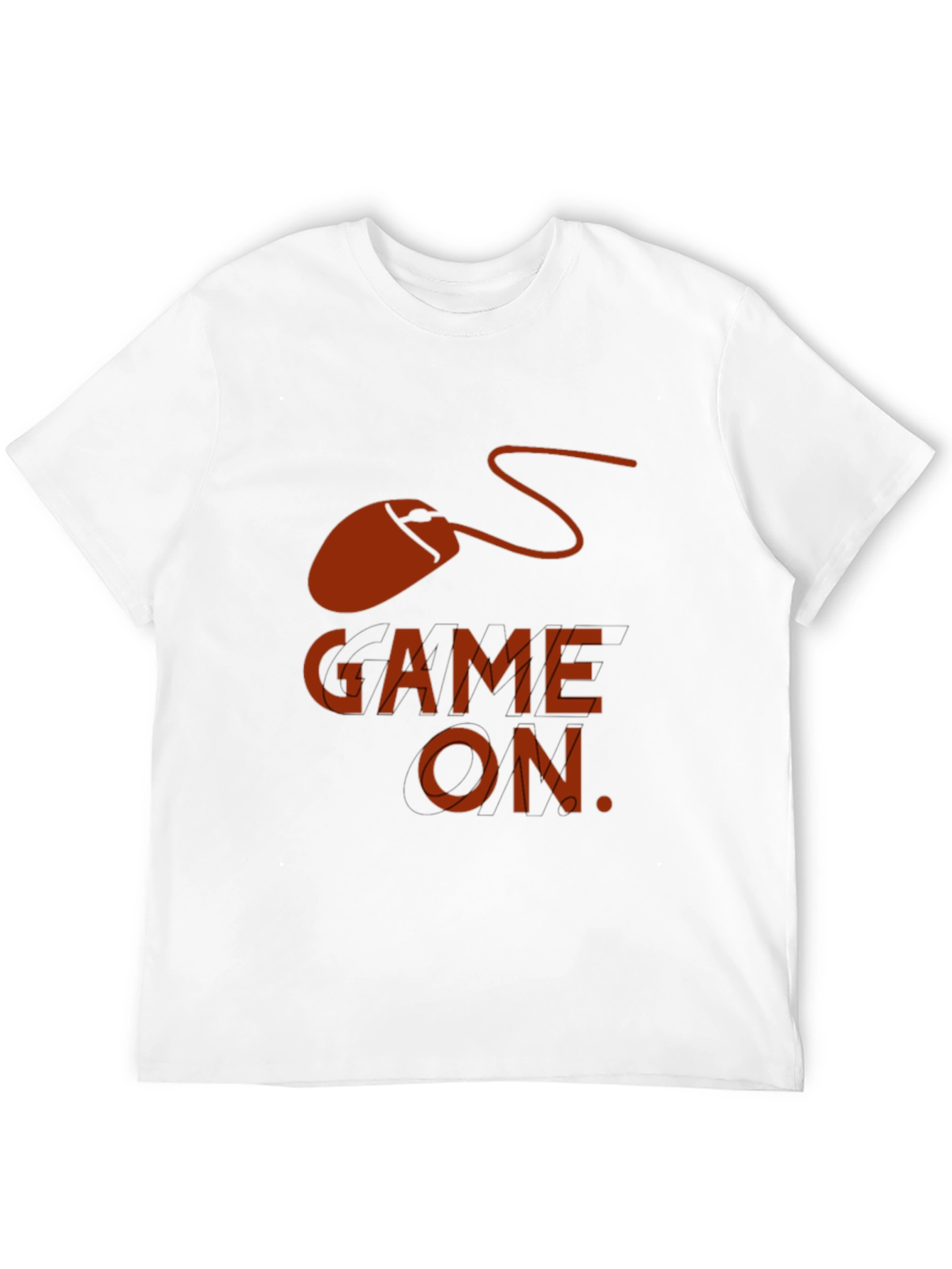 Game On Graphic Tee - Black Cotton Gamer T-Shirt