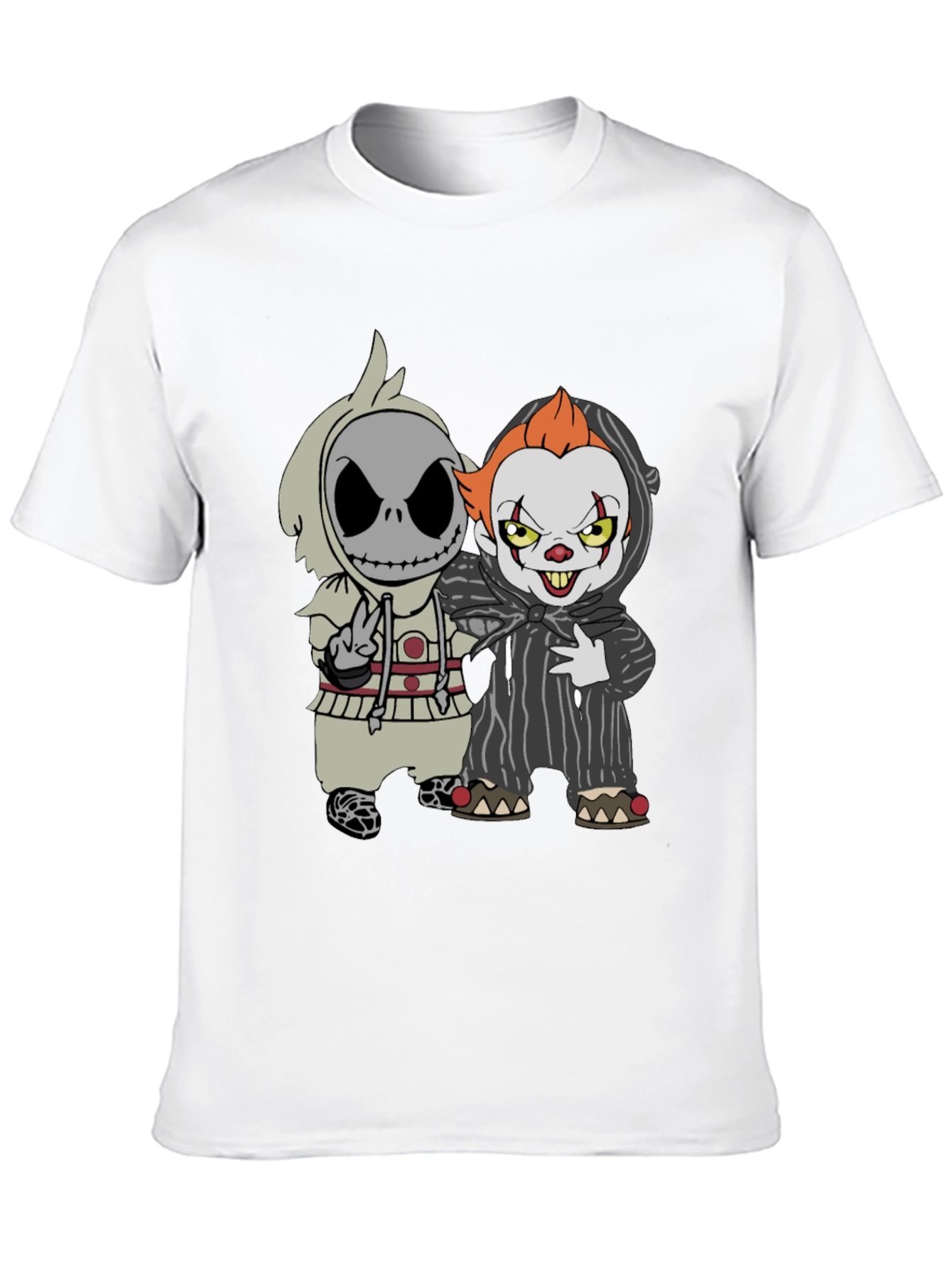 Halloween Cartoon Character Graphic T-Shirt