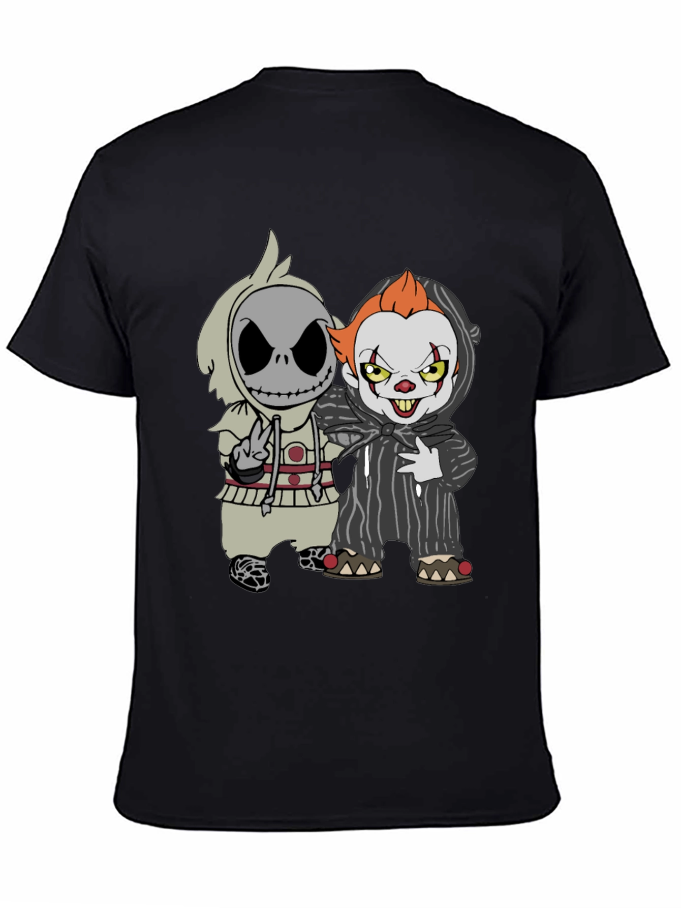 Halloween Cartoon Character Graphic T-Shirt