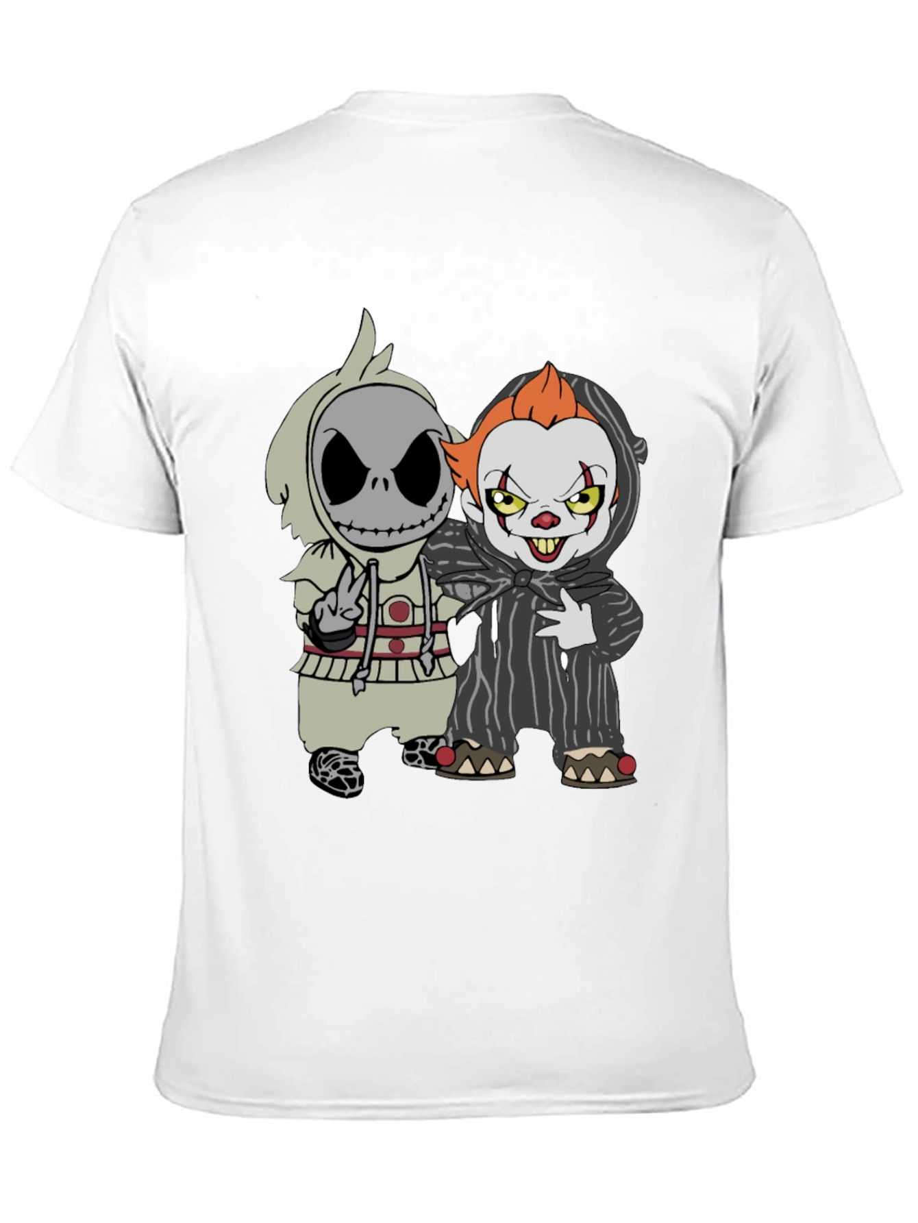 Halloween Cartoon Character Graphic T-Shirt