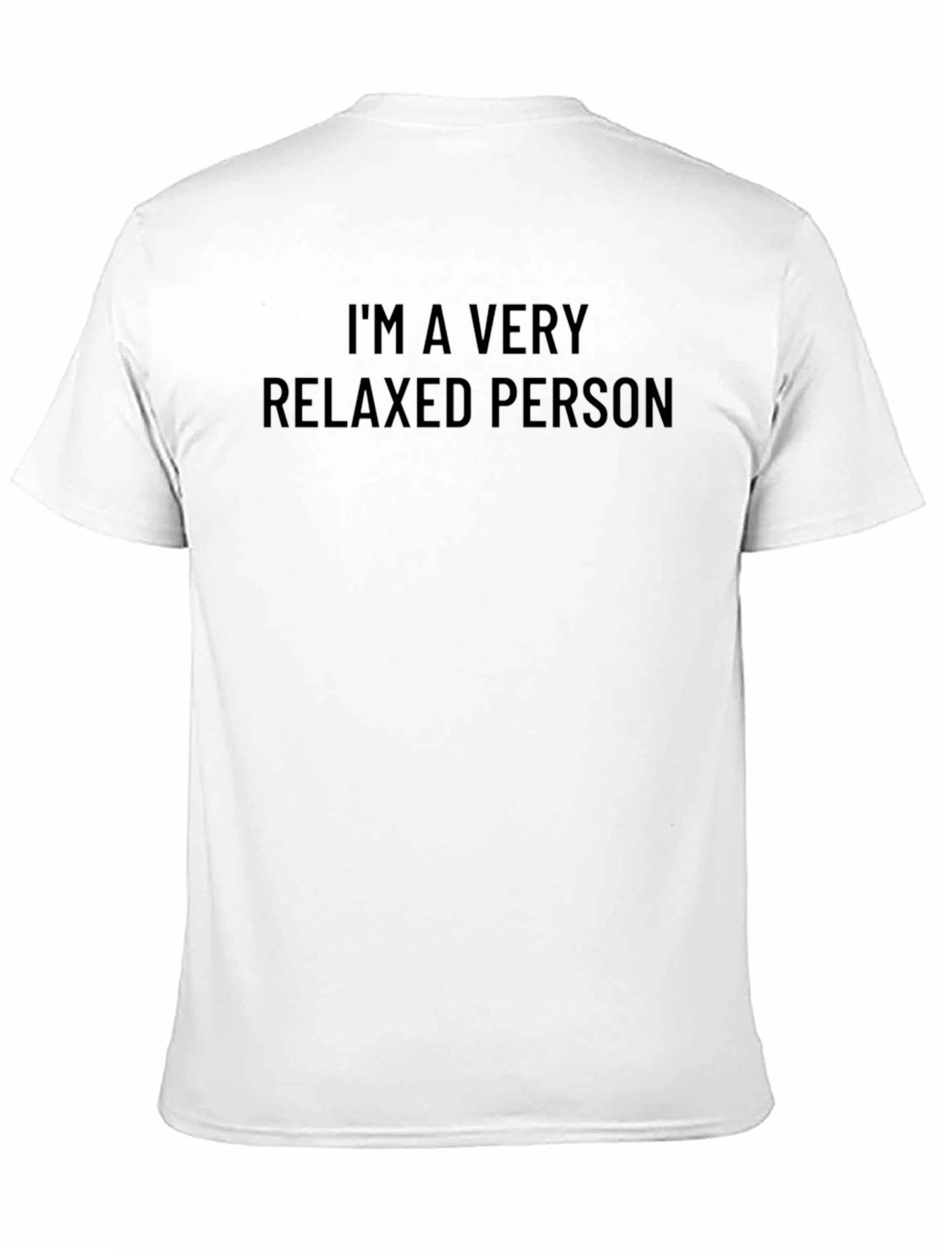 Relaxed Person Graphic Tee - Soft Cotton Comfort