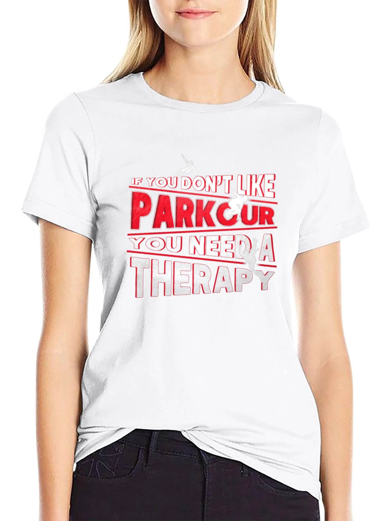 Parkour Therapy Black T-Shirt
