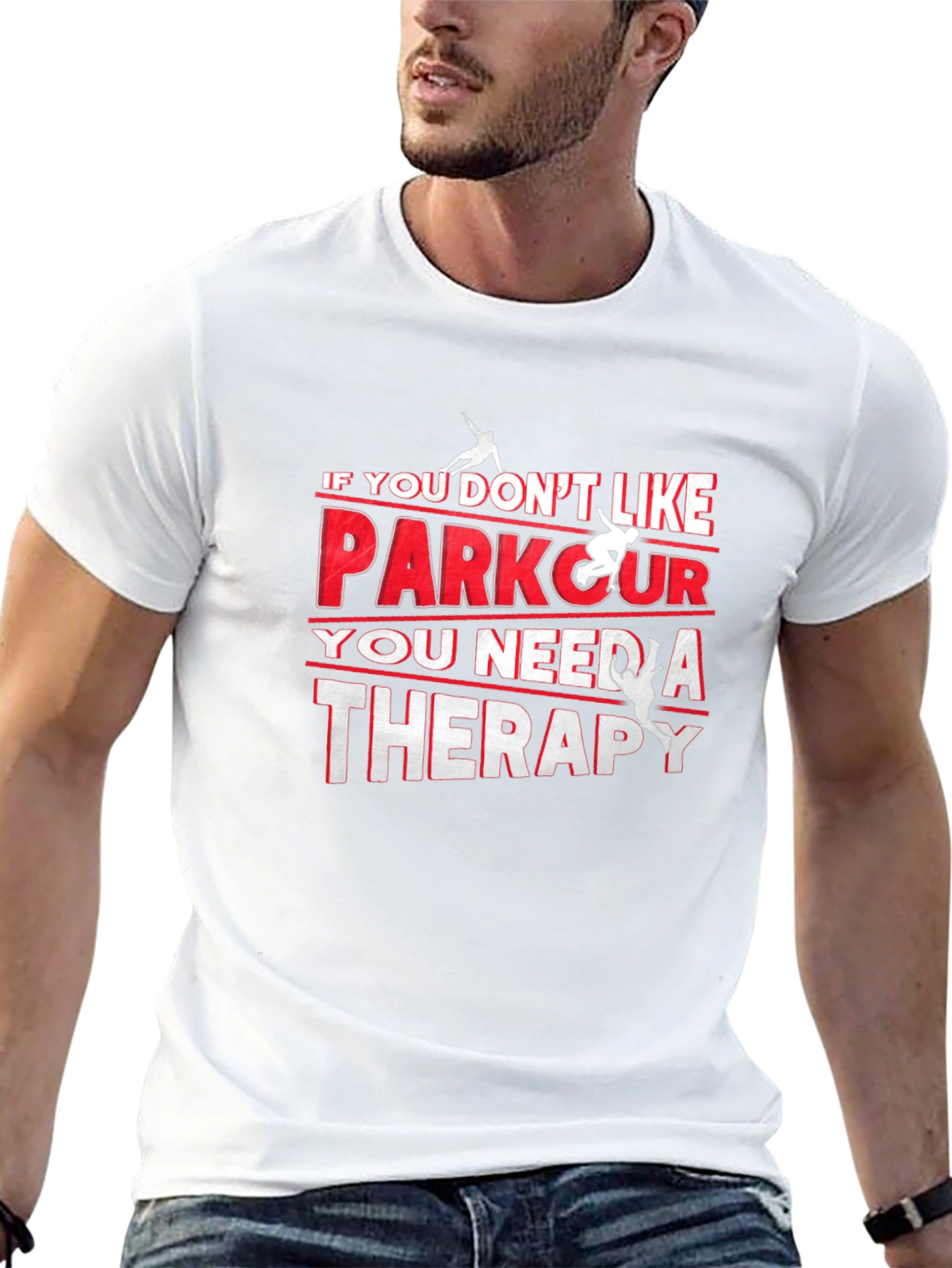 Parkour Therapy Black T-Shirt