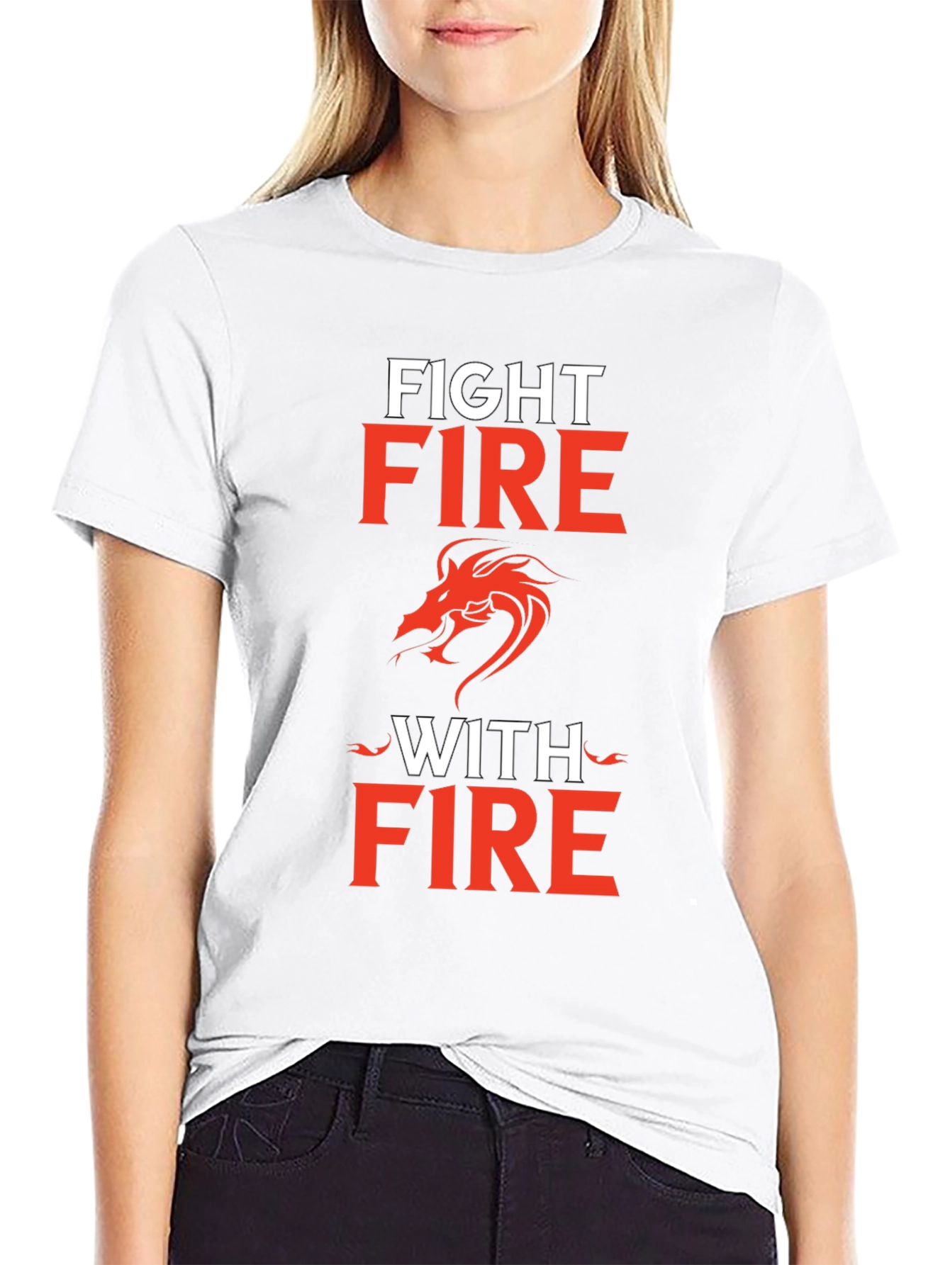 Fight Fire With Fire Graphic Tee
