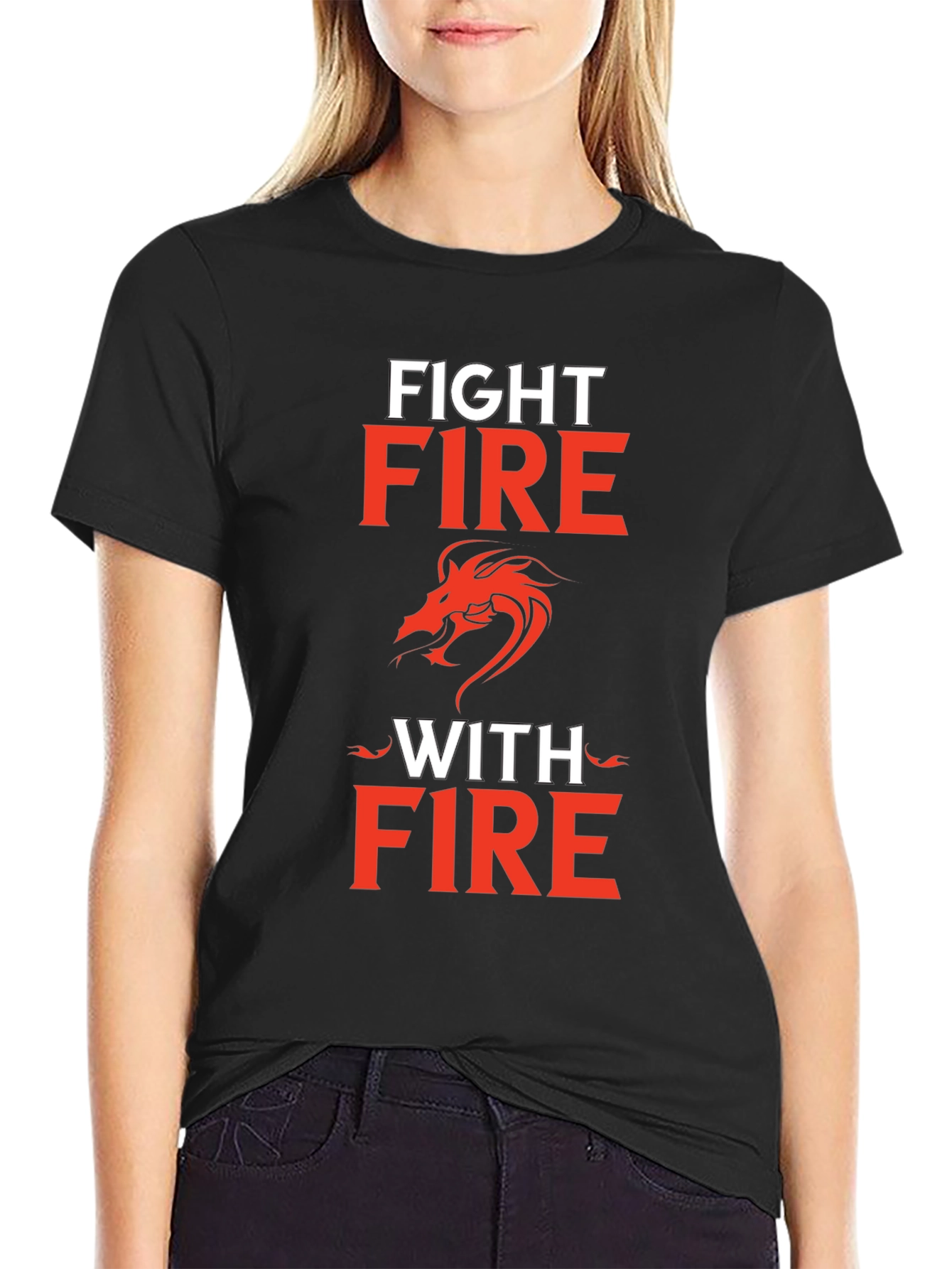 Fight Fire With Fire Graphic Tee