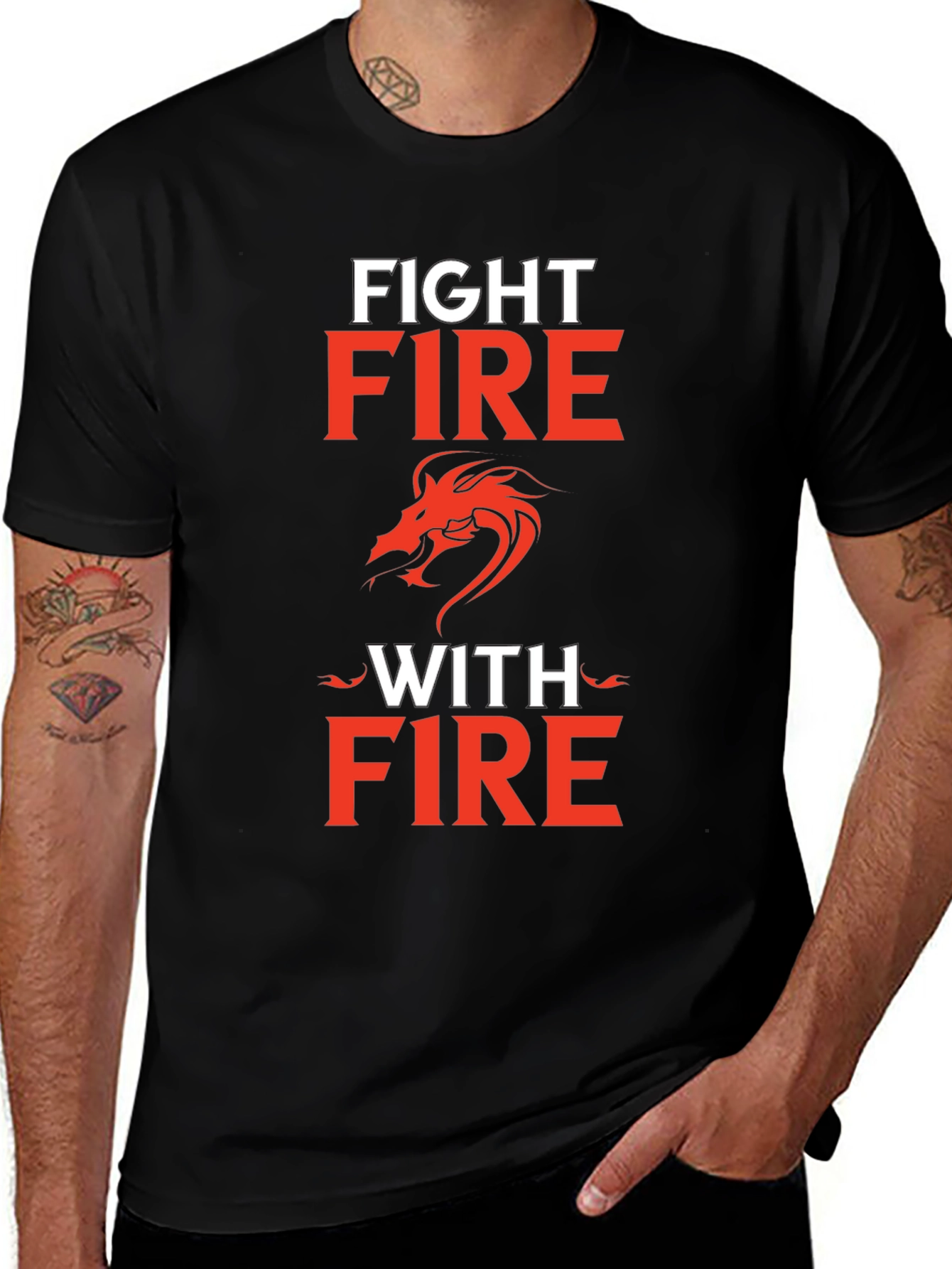 Fight Fire With Fire Graphic Tee