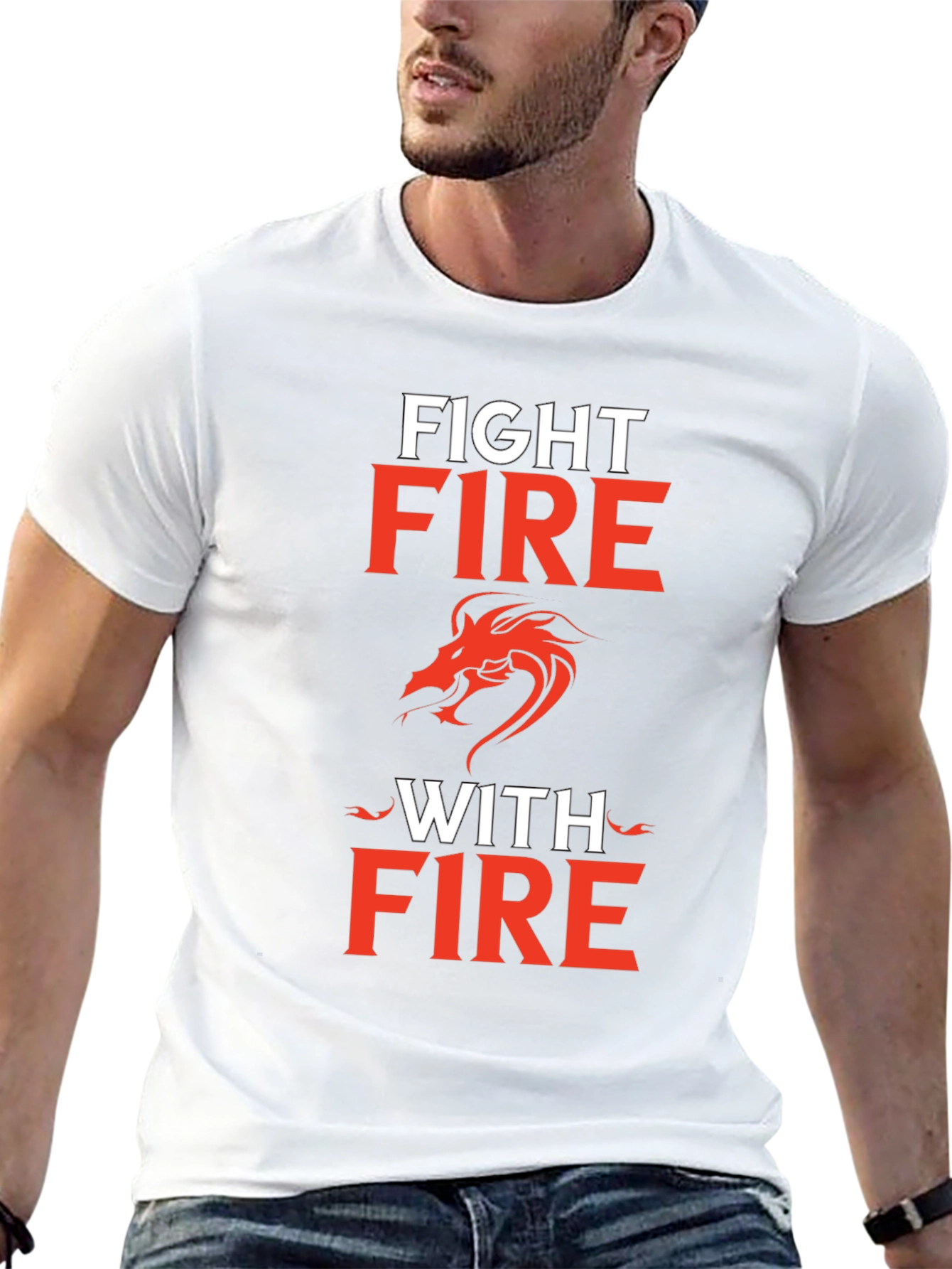 Fight Fire With Fire Graphic Tee