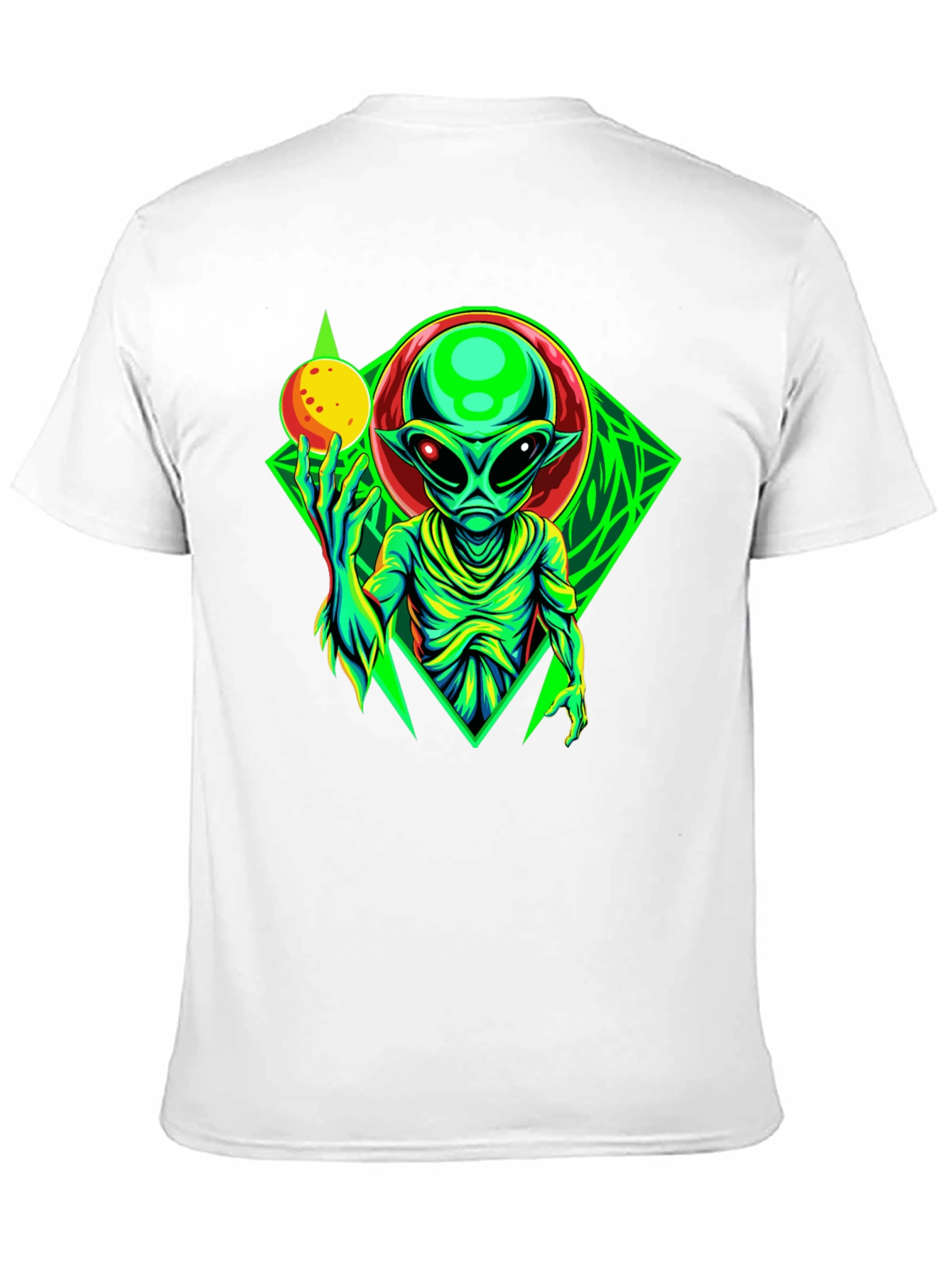 Alien Graphic Tee - Mens Black T-Shirt