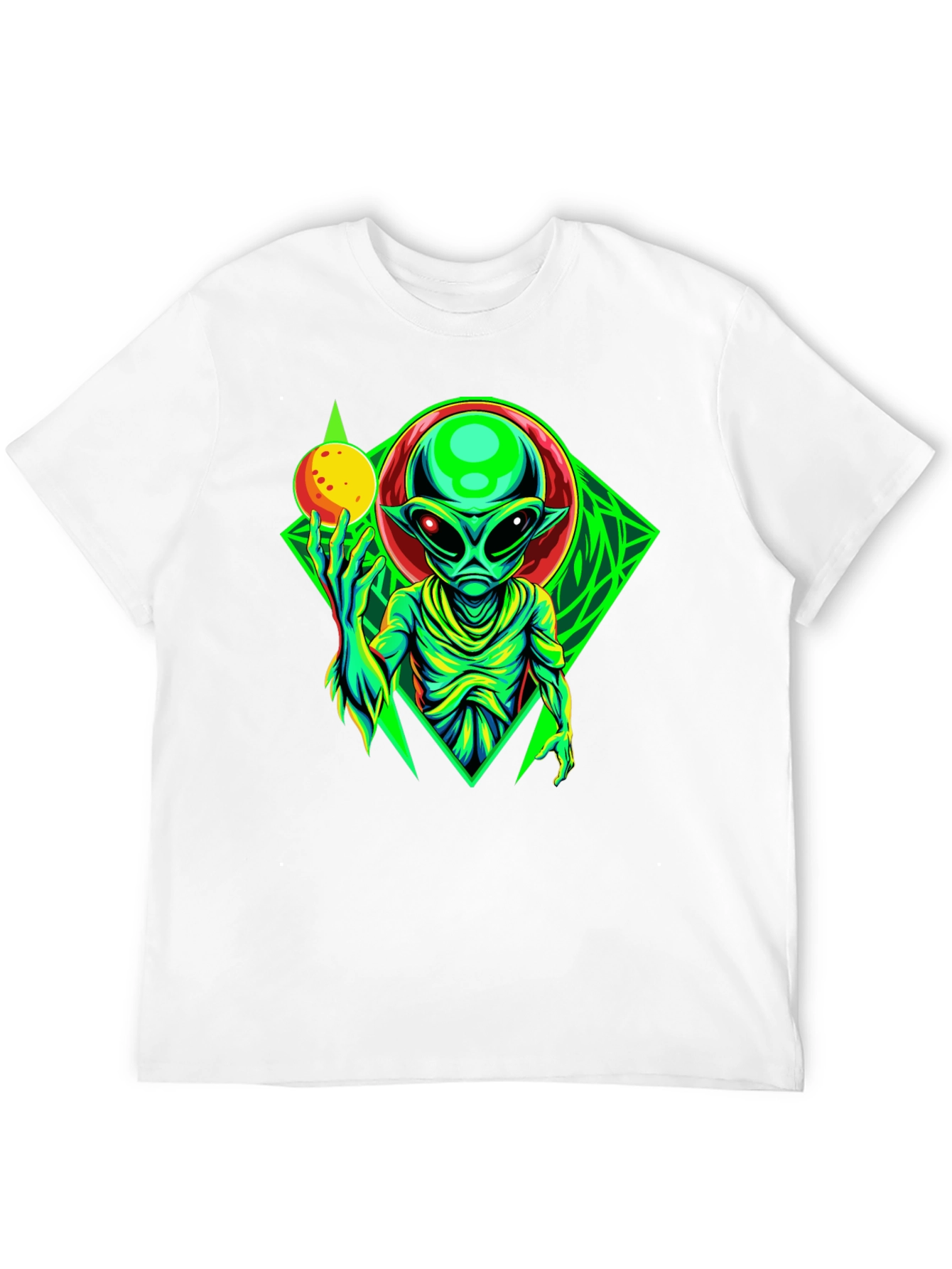 Alien Graphic Tee - Mens Black T-Shirt