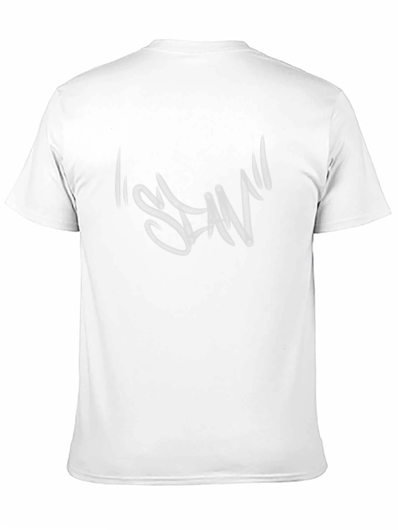 Abstract Graphic Black T-Shirt