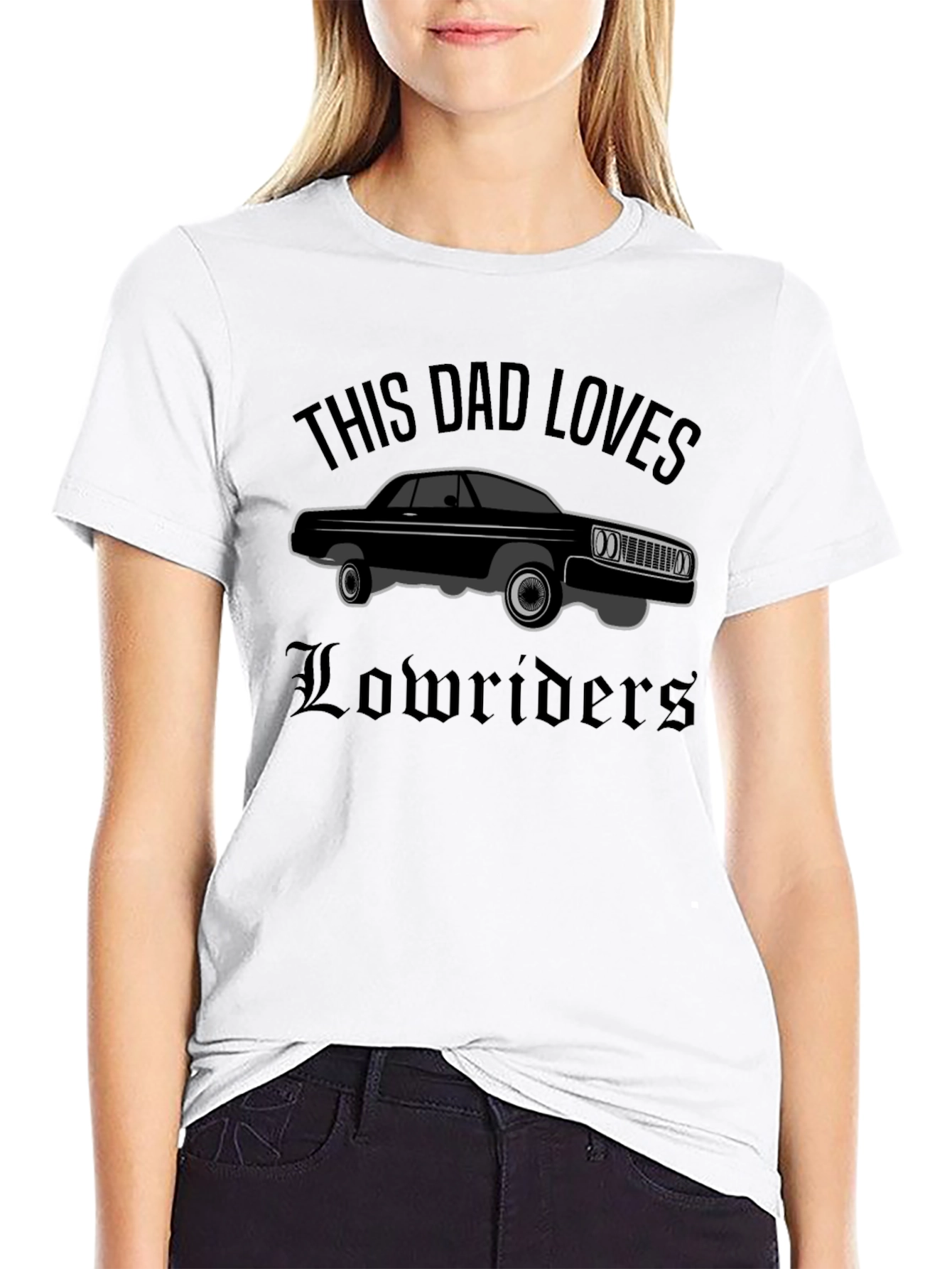 This Dad Loves Lowriders T-Shirt - Classic Car Tee